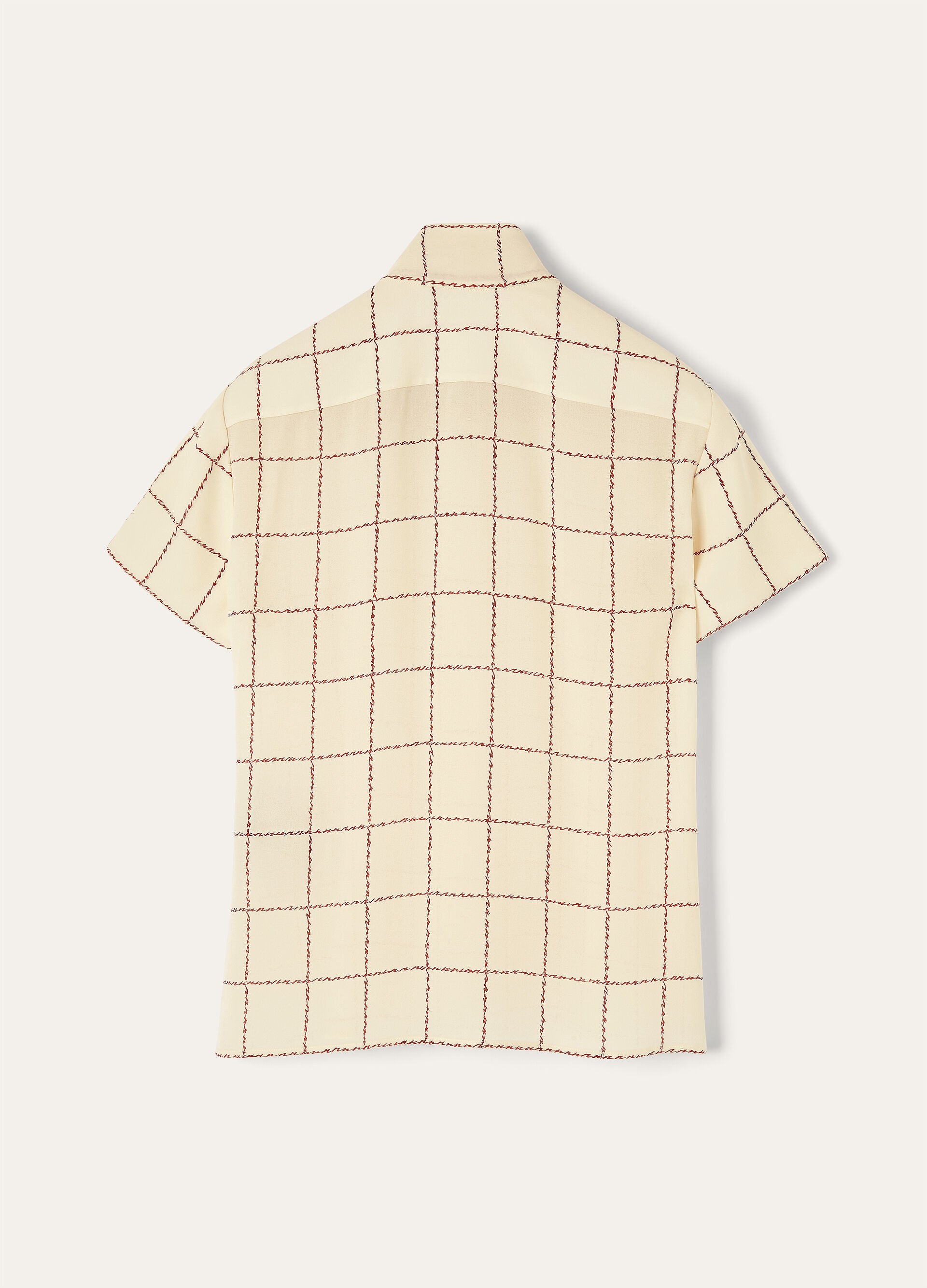 Febe Shirt - Chalk/Pecan Syrup