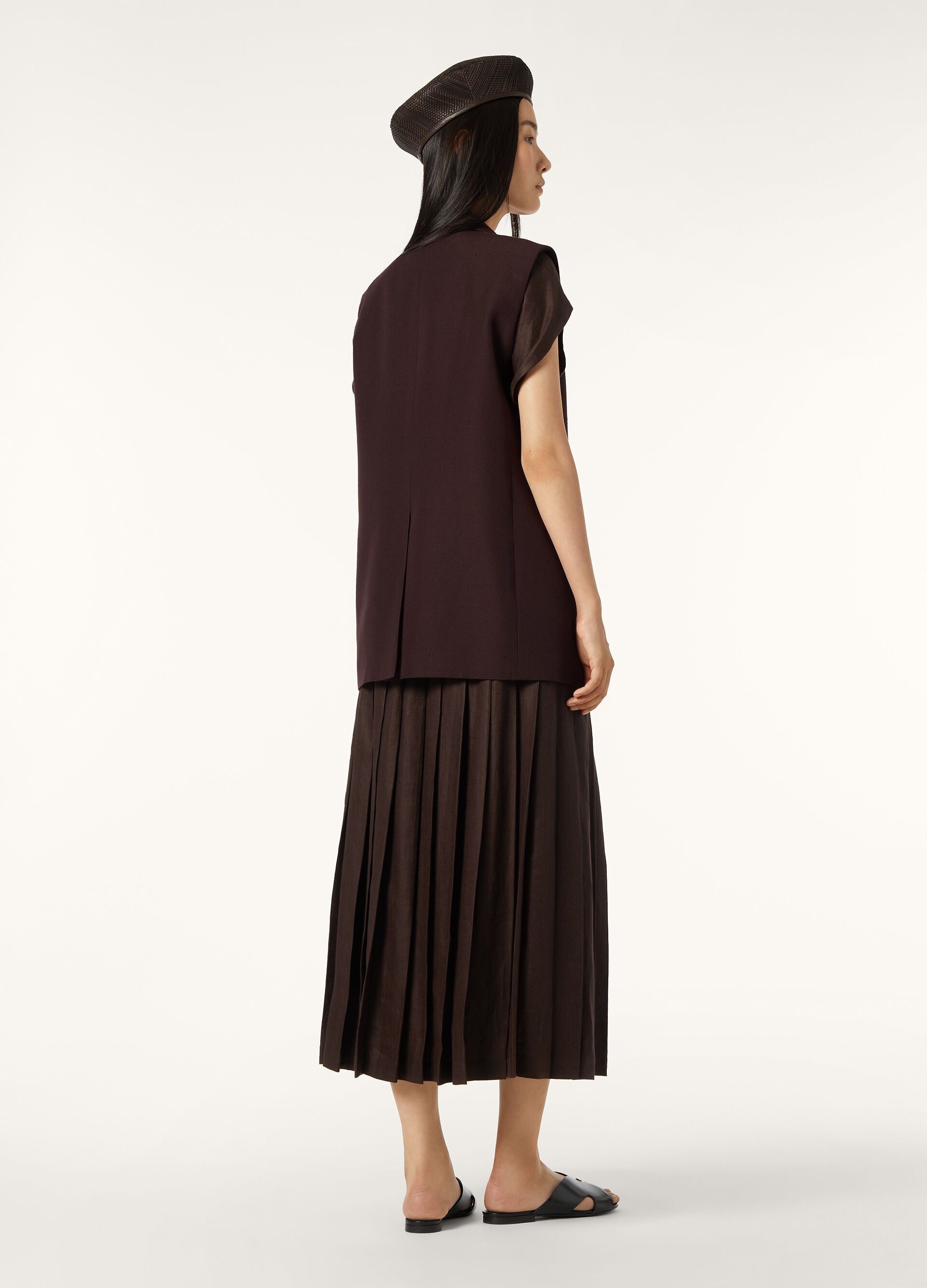 Yasmina Skirt - Carob Bean