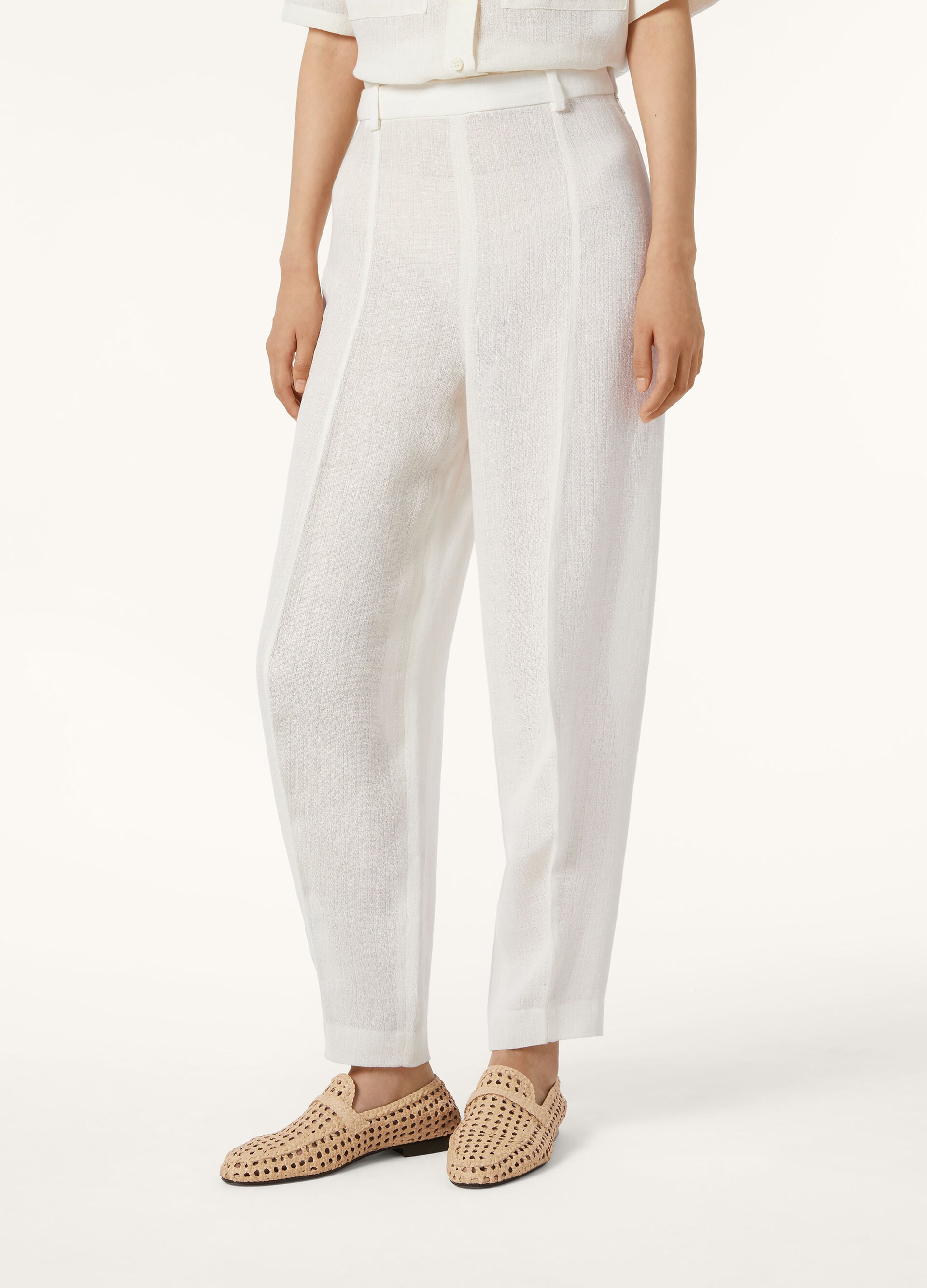 Bob Trousers - Optical White