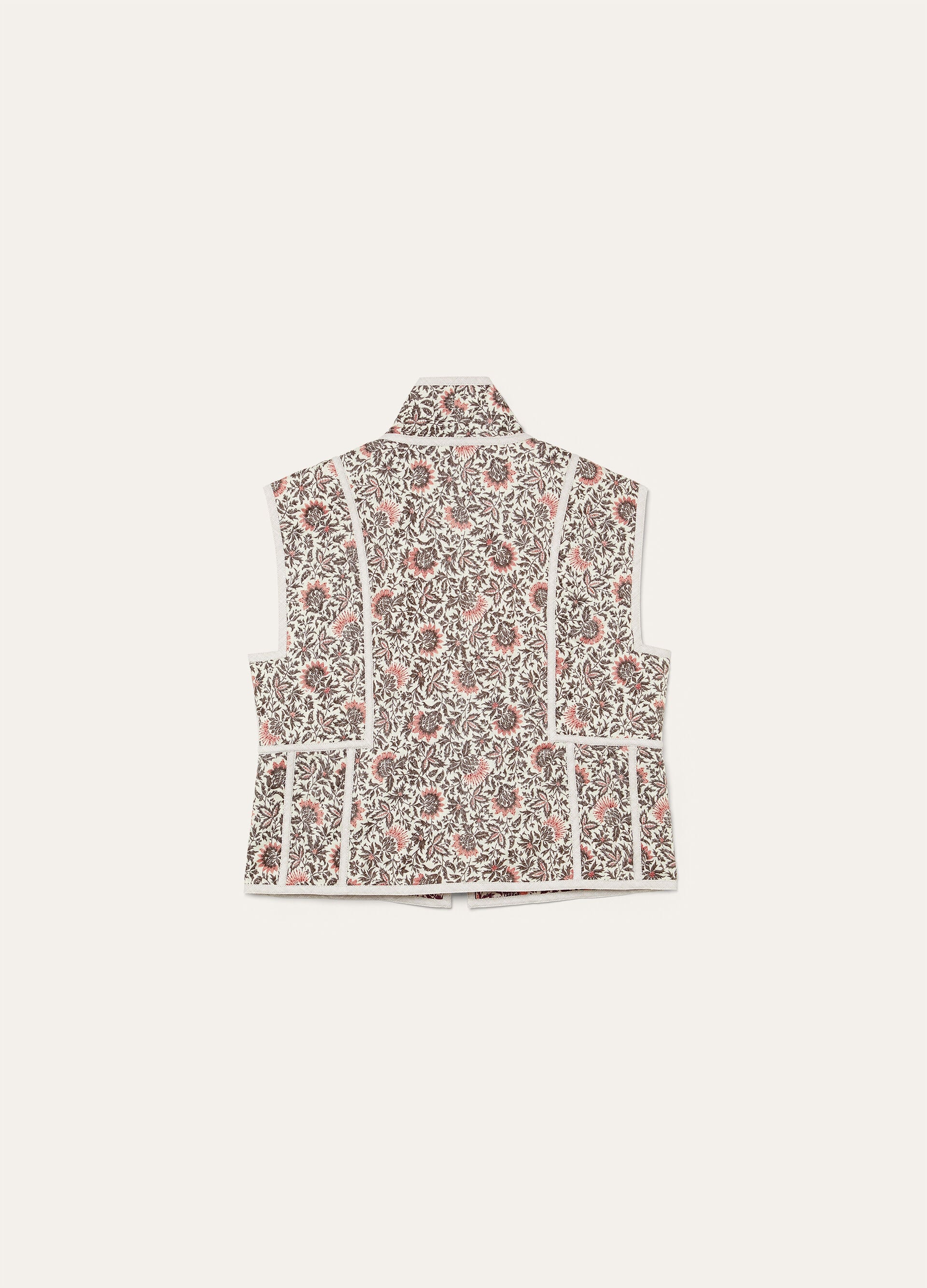 Alev Vest - Chalk/Graphite Powder/Dahlia/Lilac