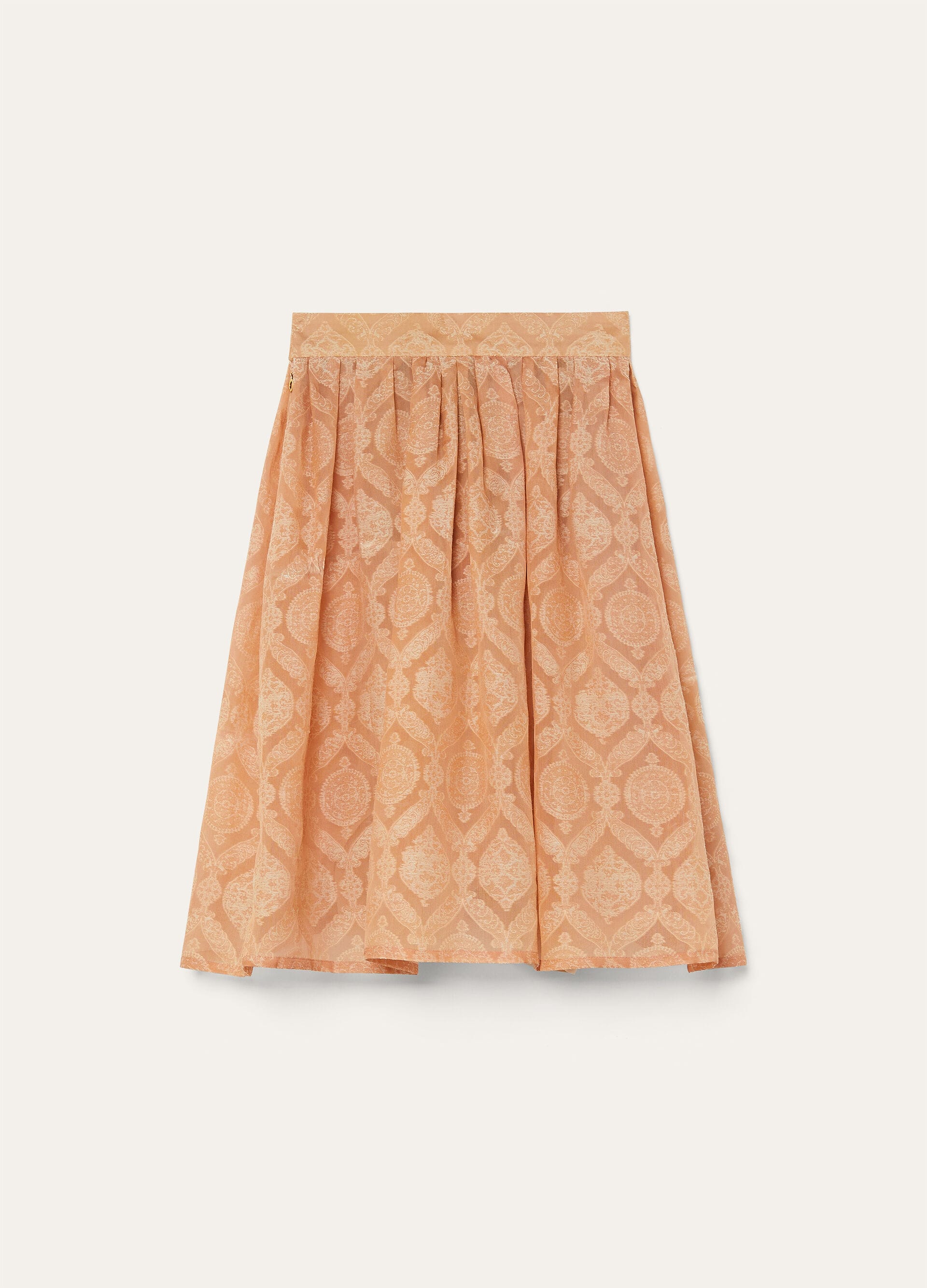 Elena Skirt - Apricot Iced Tea