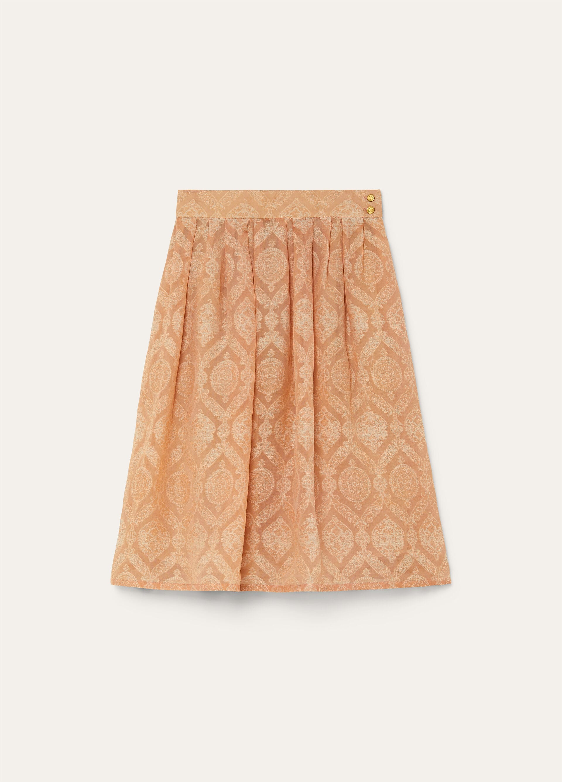 Elena Skirt - Apricot Iced Tea