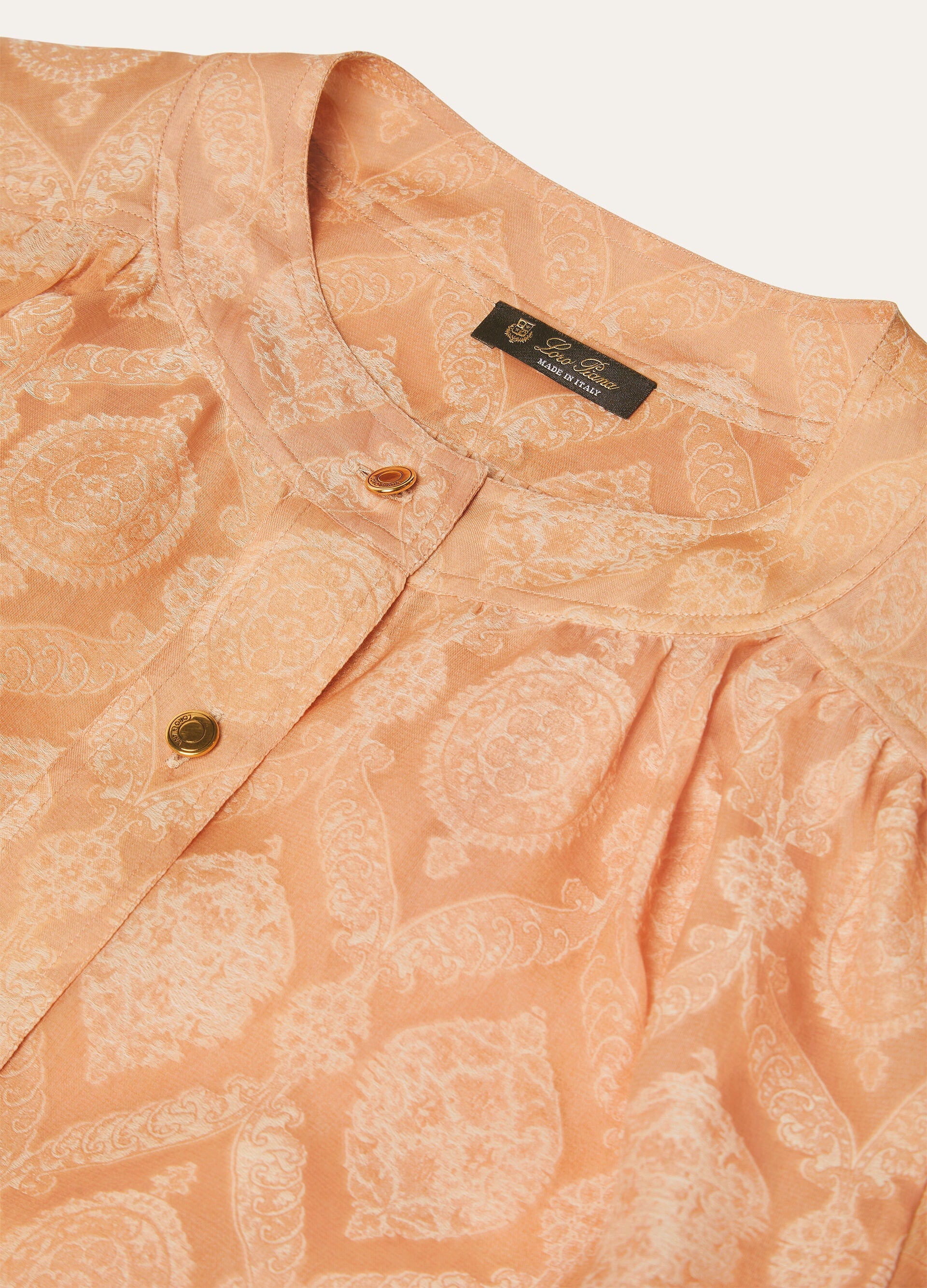 Hailey Shirt - Apricot Iced Tea