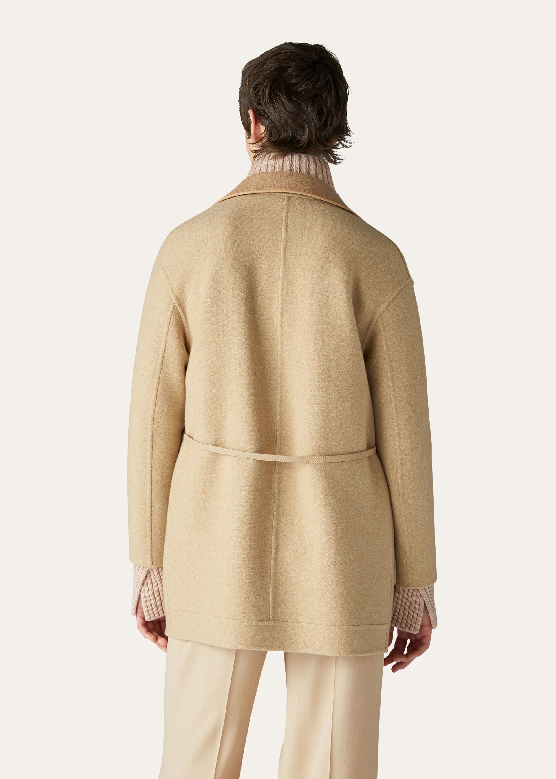 Jimi Coat - Dill Seeds/Natural Camel