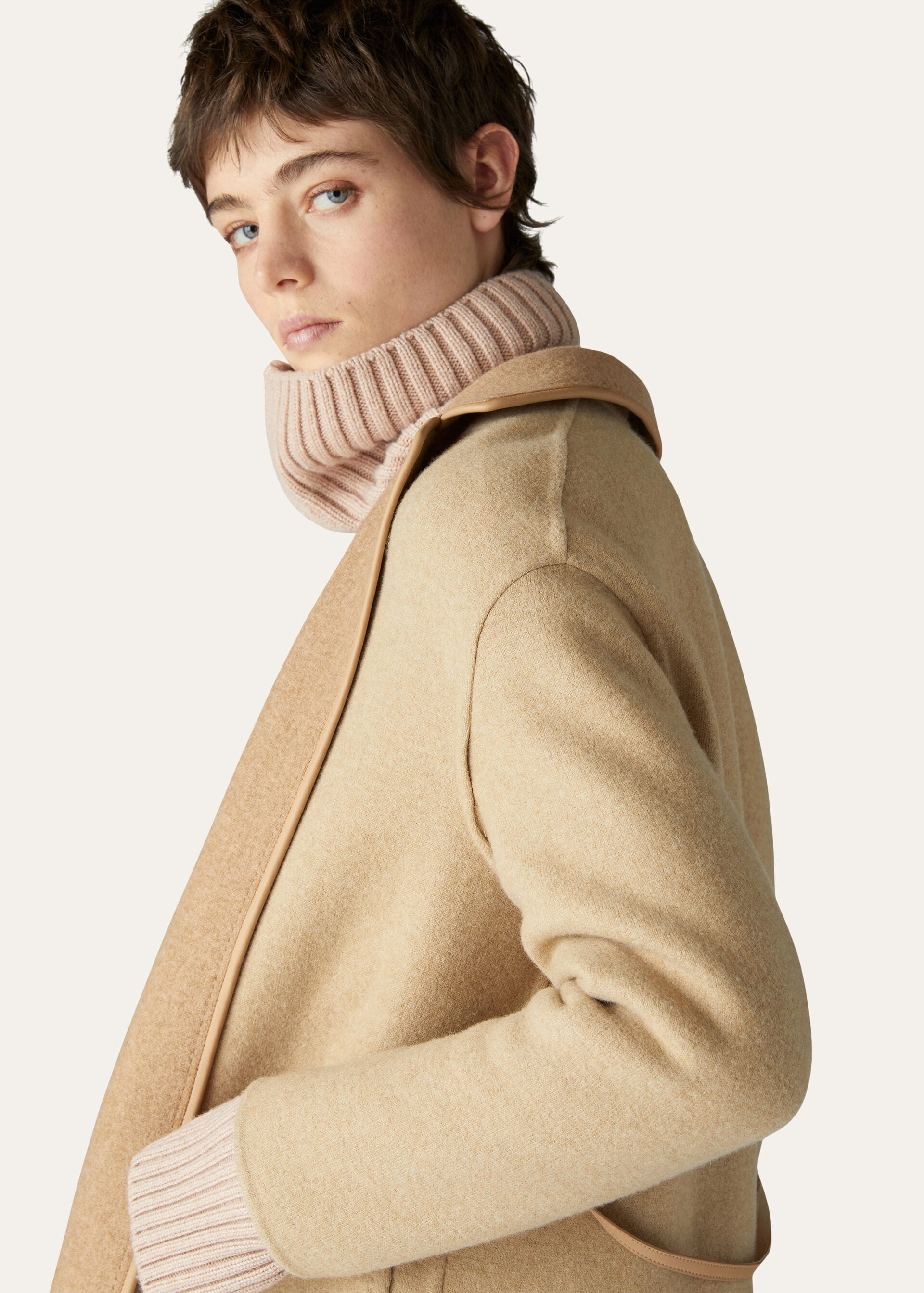 Jimi Coat - Dill Seeds/Natural Camel