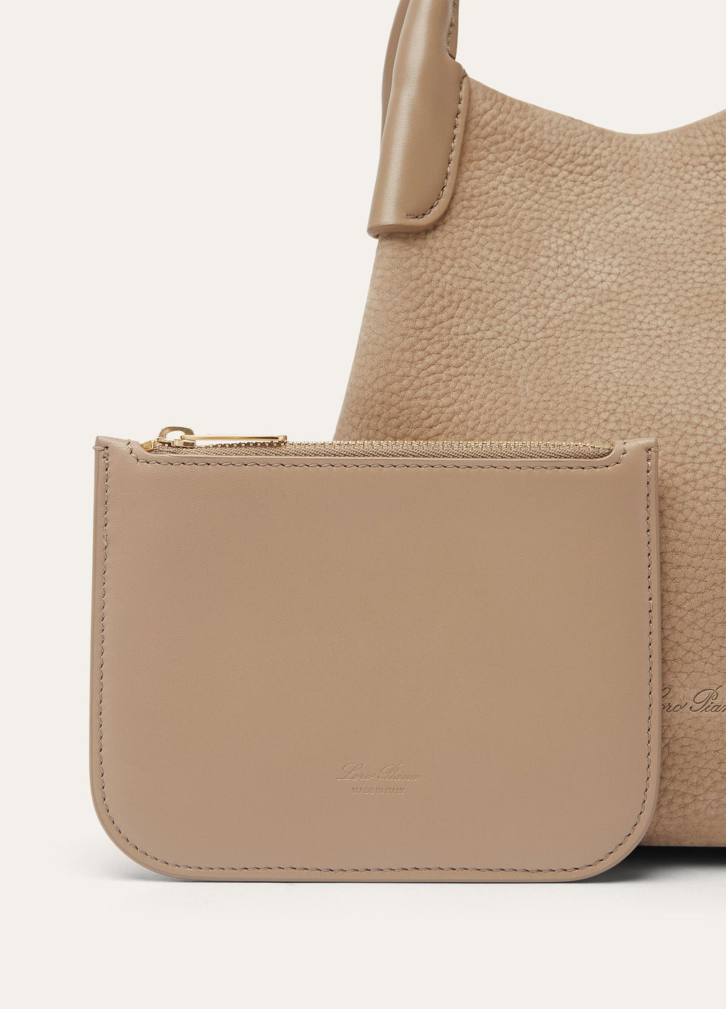 Small Bale Bag - Fume Taupe/Sun Gold