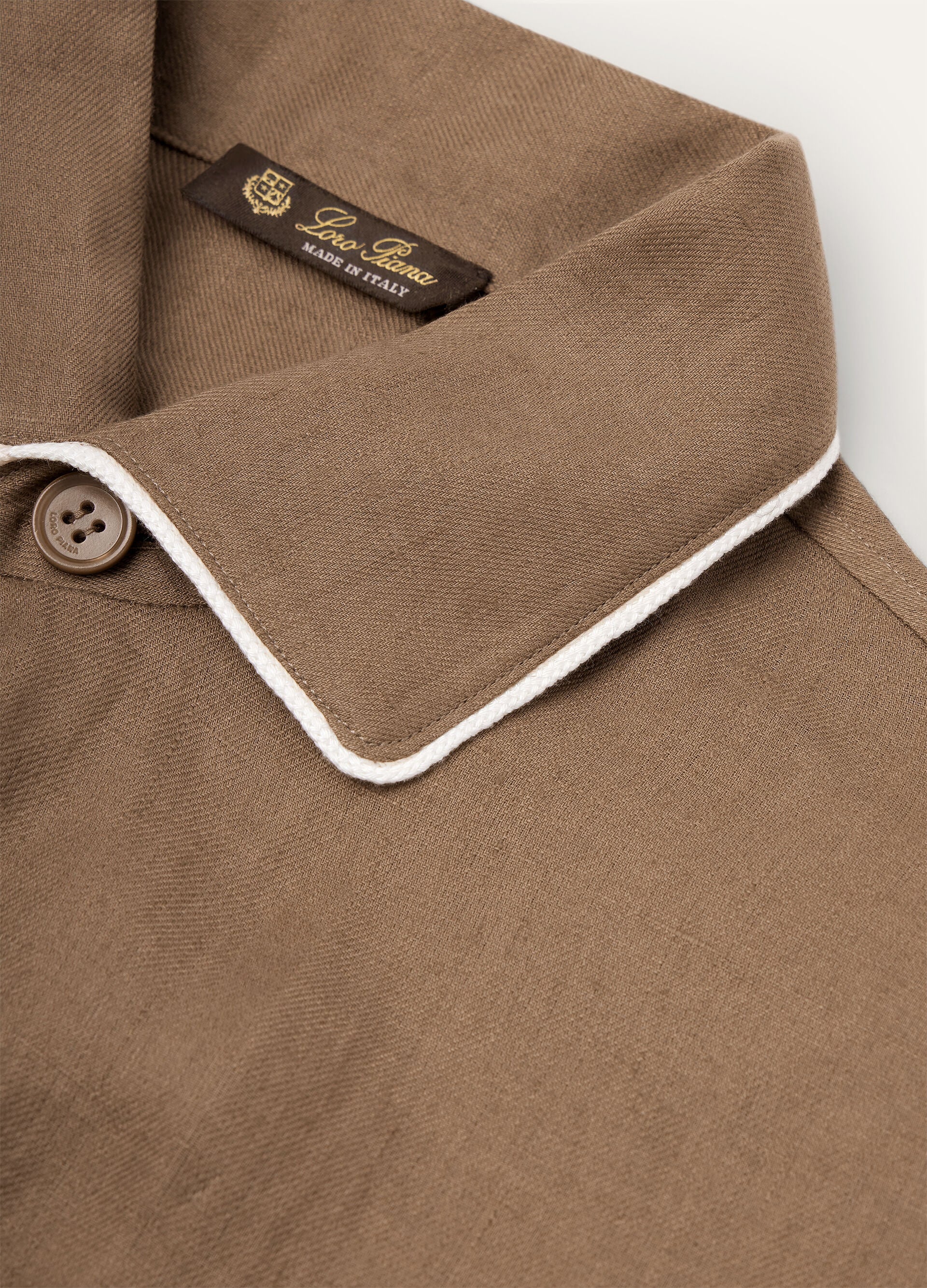 Lian Pajamas Shirt - Smoked Wood