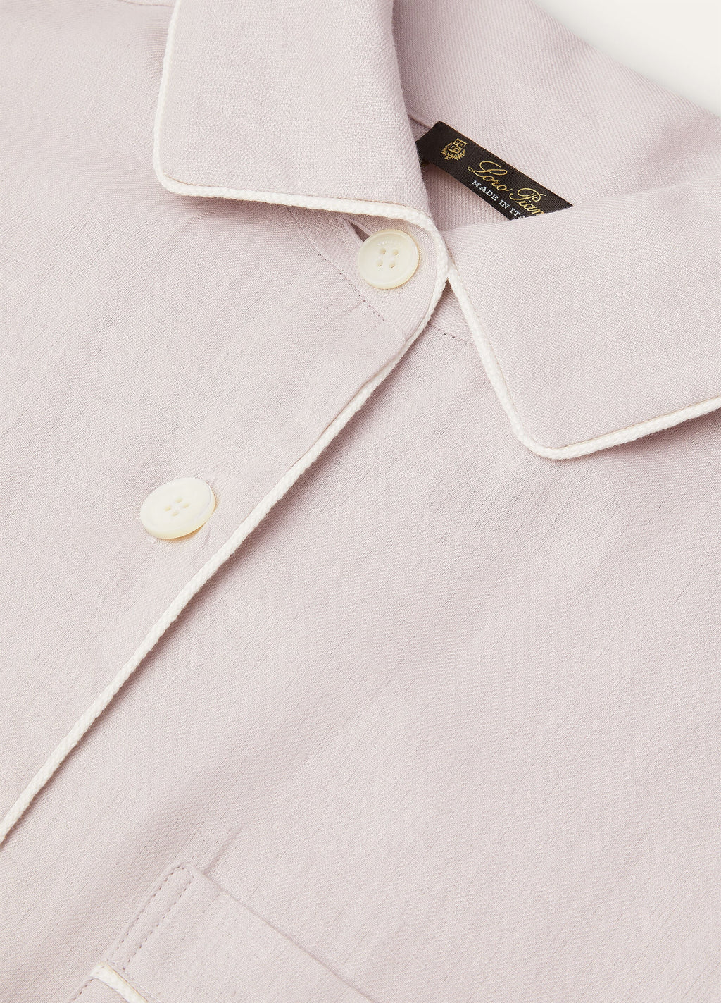 Angelina Pajamas Shirt - Graysh Lavender