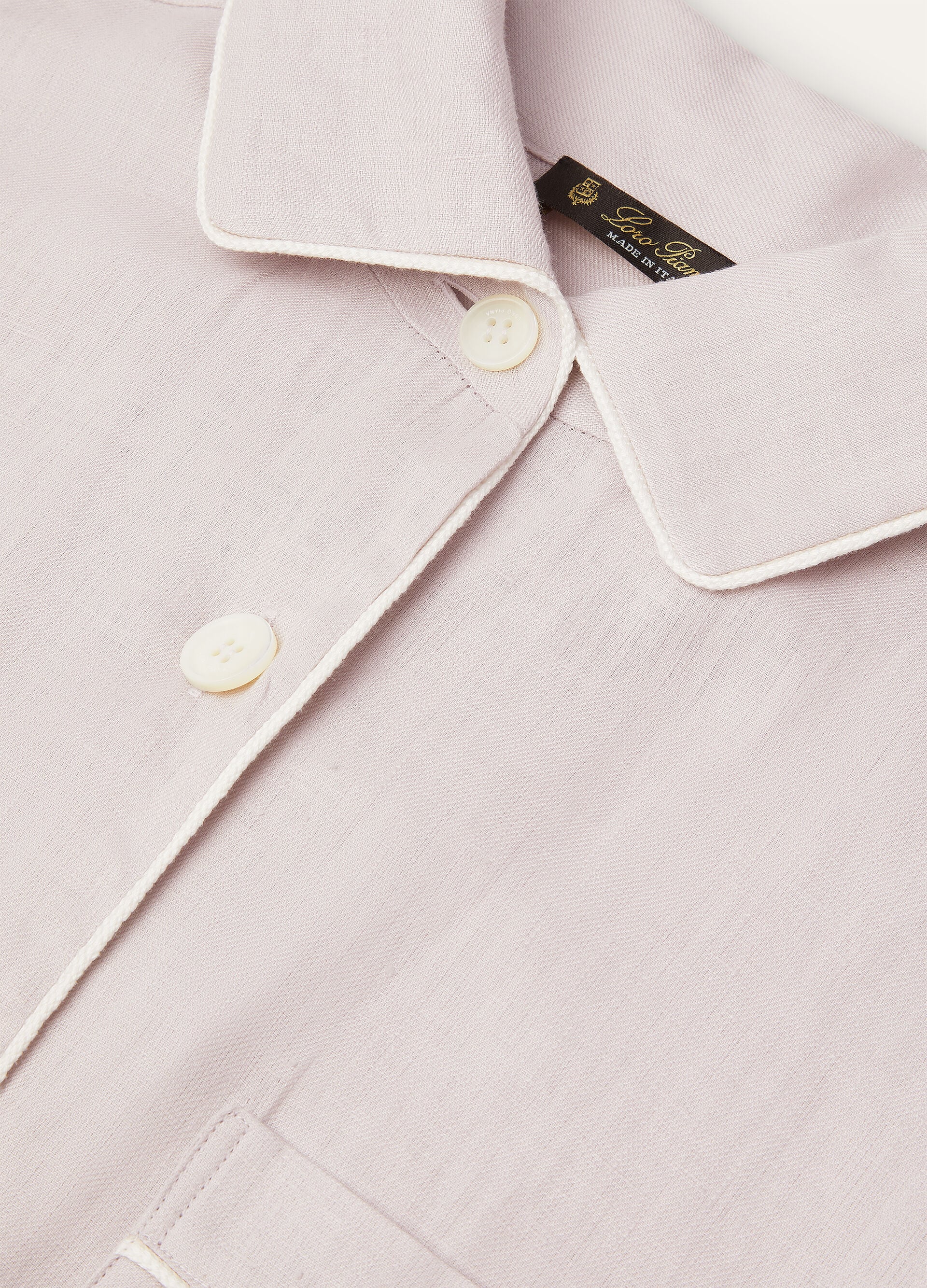 Angelina Pajamas Shirt - Graysh Lavender
