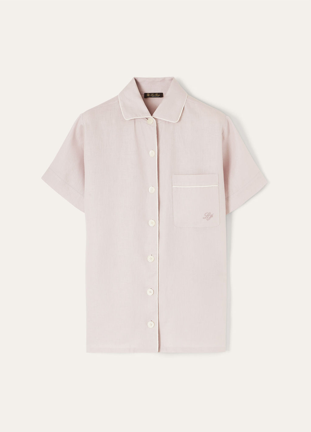 Angelina Pajamas Shirt - Graysh Lavender