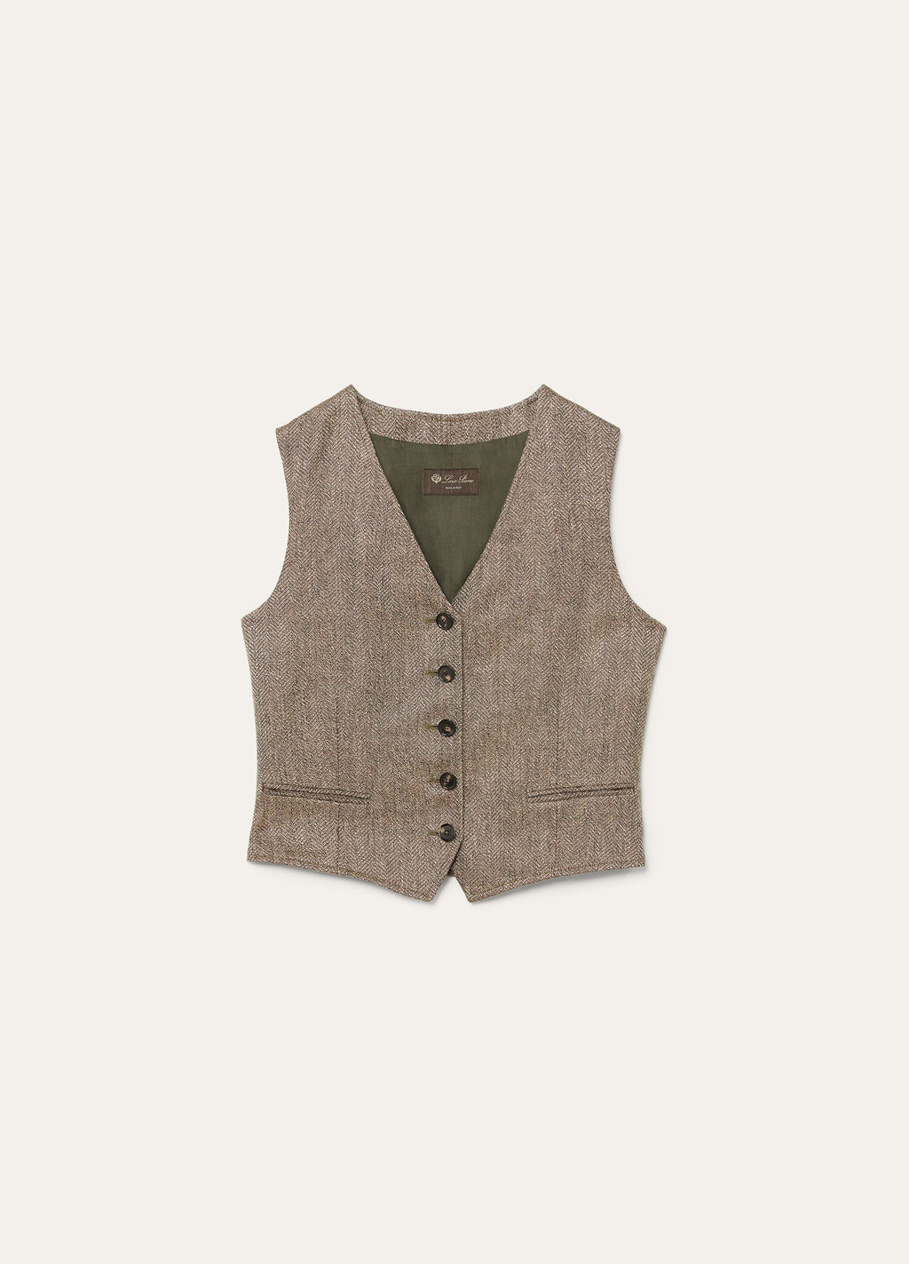 Teodoro Vest - Cherry Wine/Clear Oyster/Watercress
