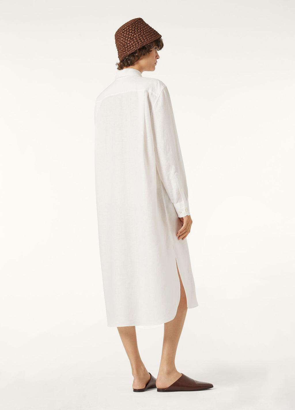 Lora Dress - Optical White