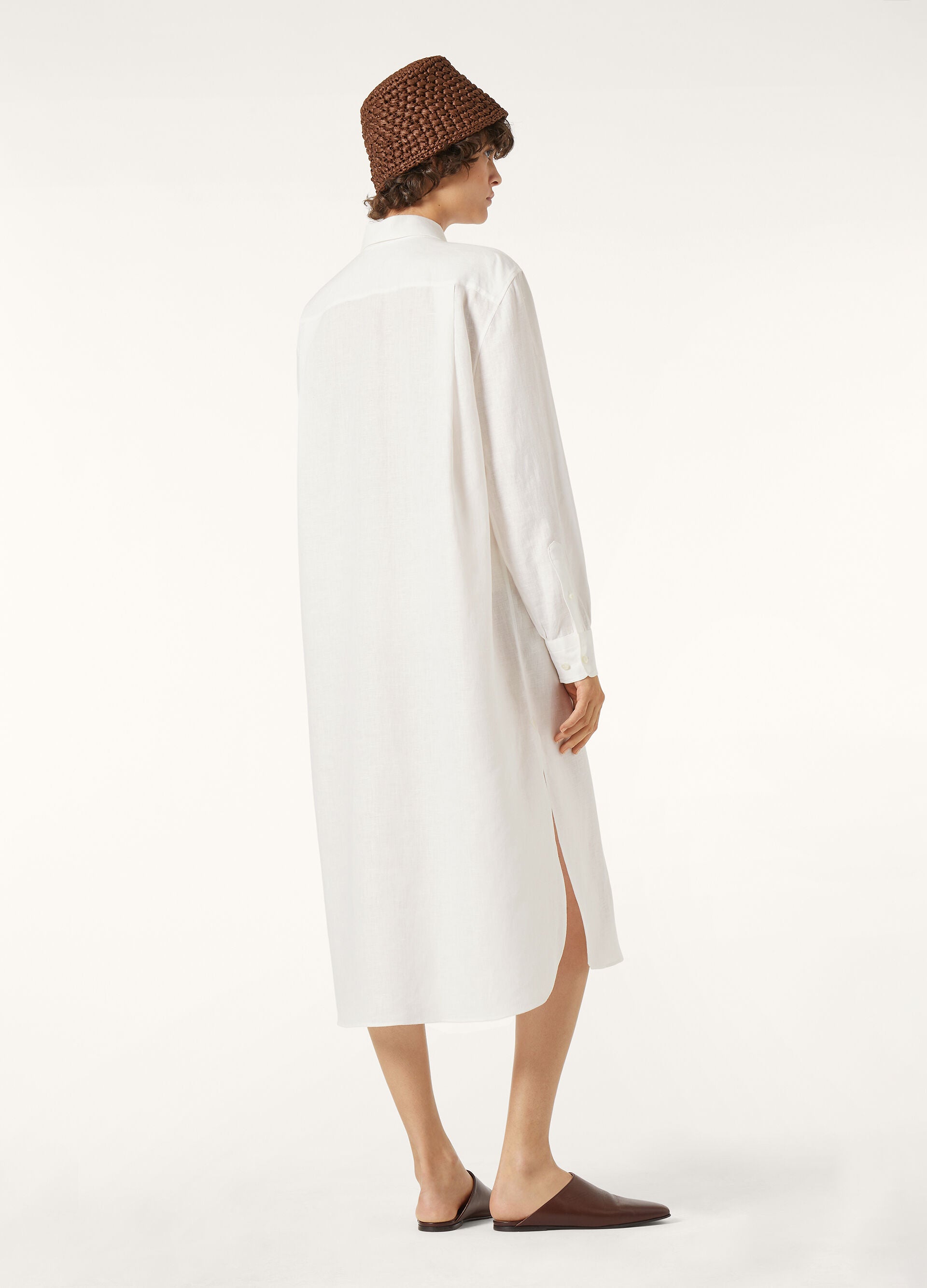 Lora Dress - Optical White