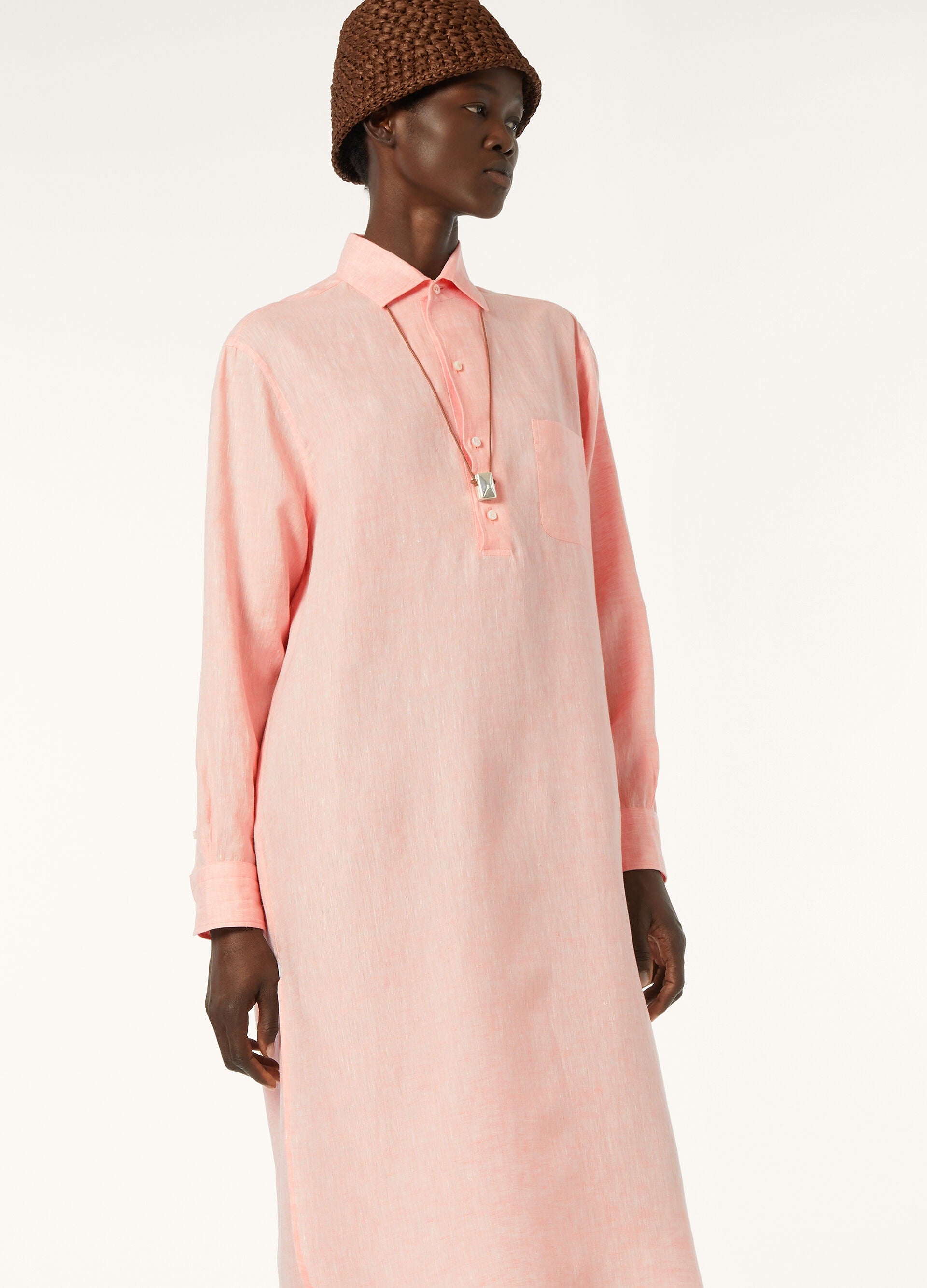 Lora Dress - Peach Candle
