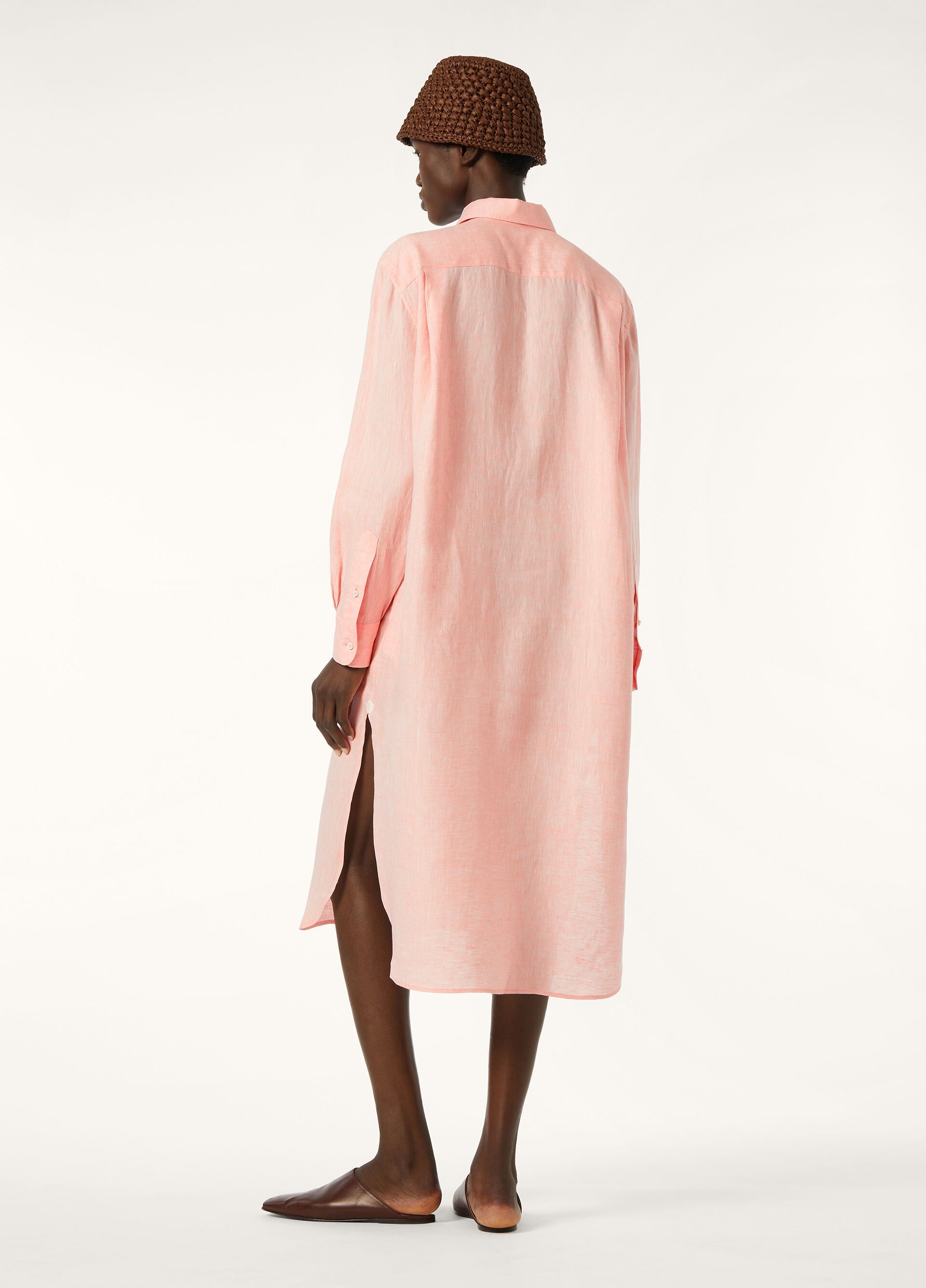 Lora Dress - Peach Candle