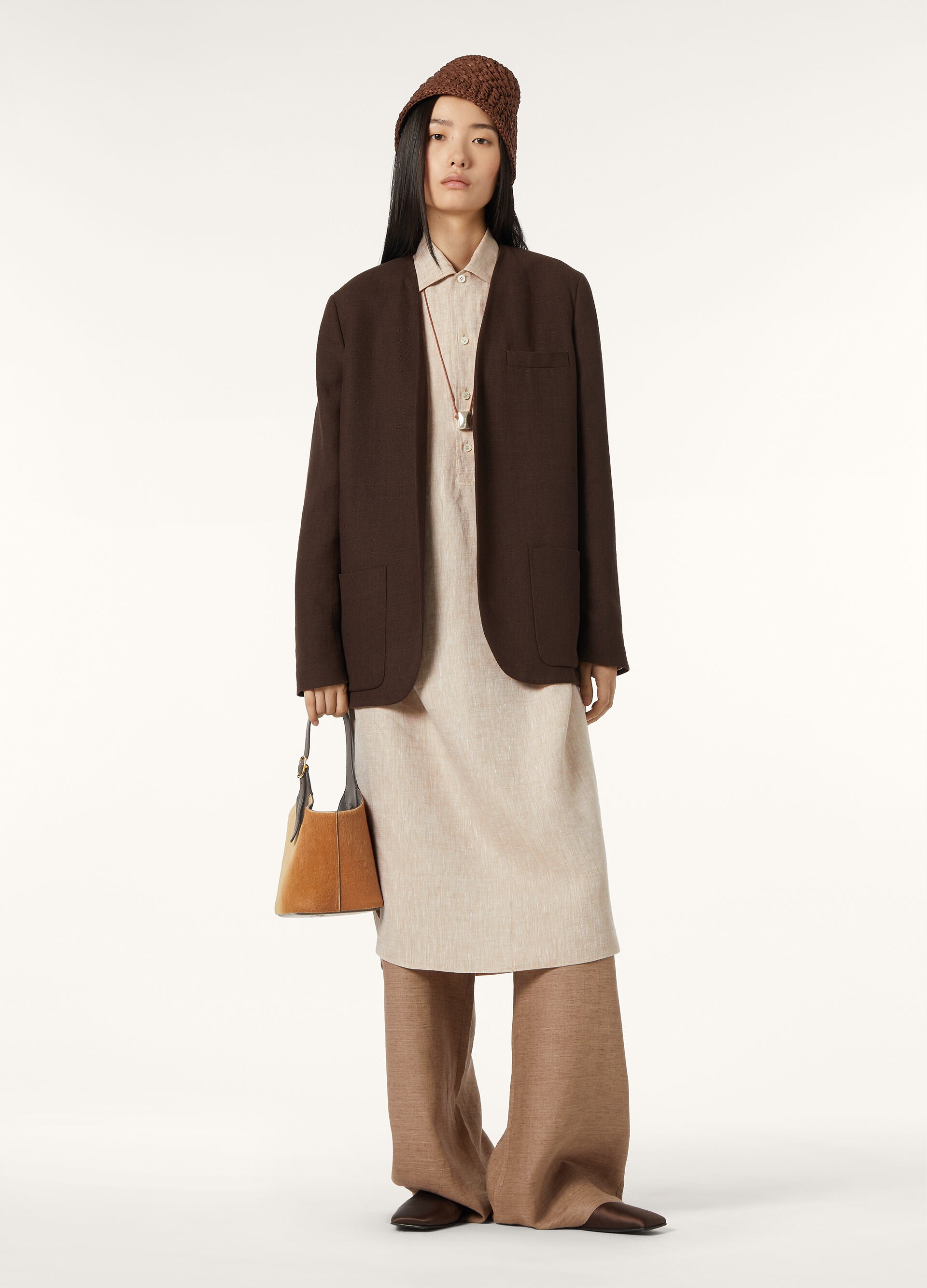 Lora Dress - Pine Bark