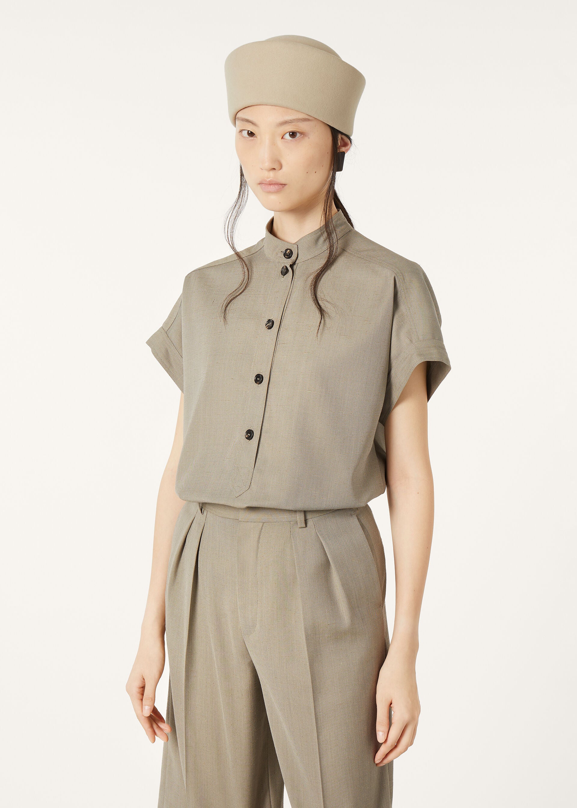 Elodie Shirt - Aniseed