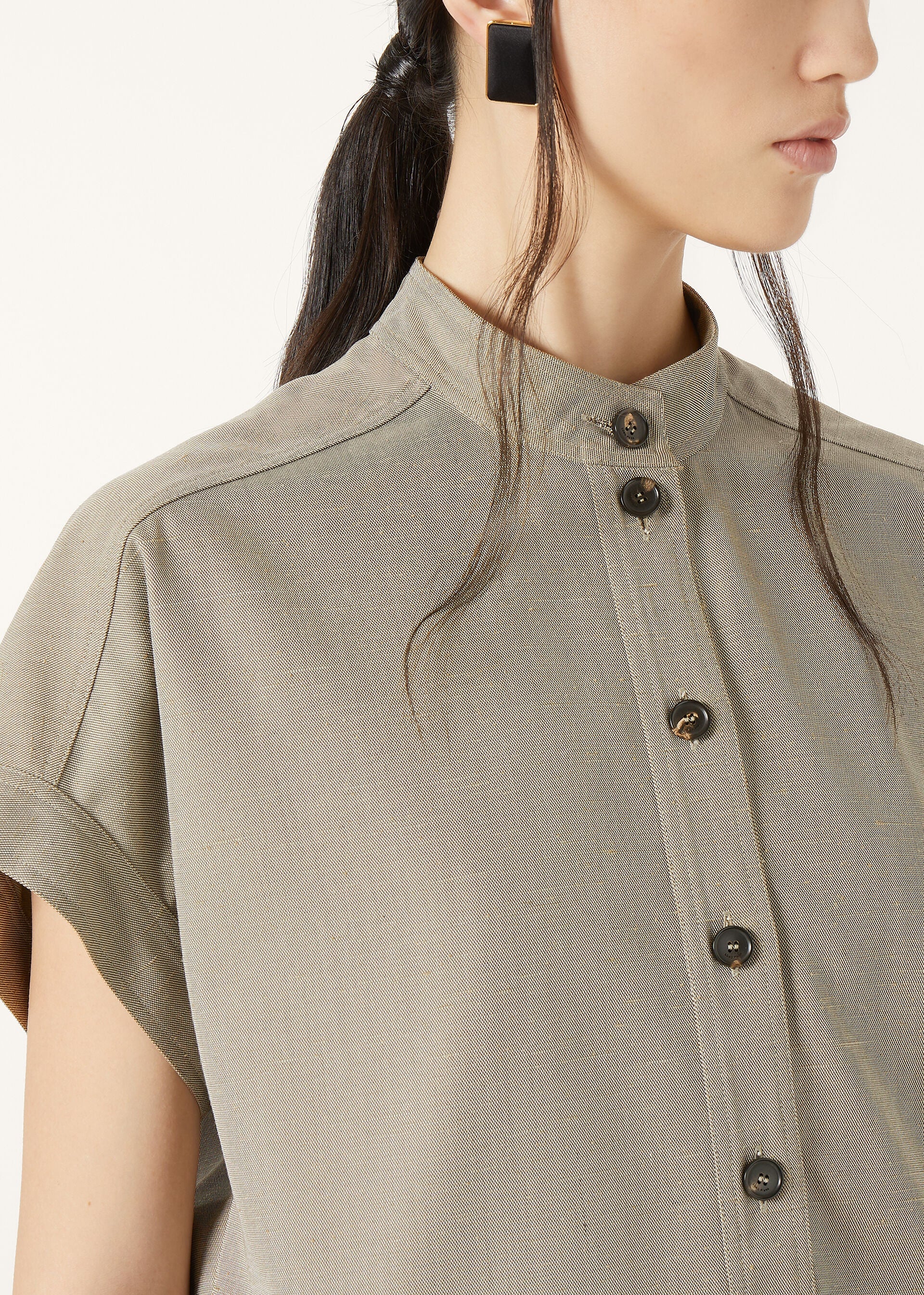 Elodie Shirt - Aniseed