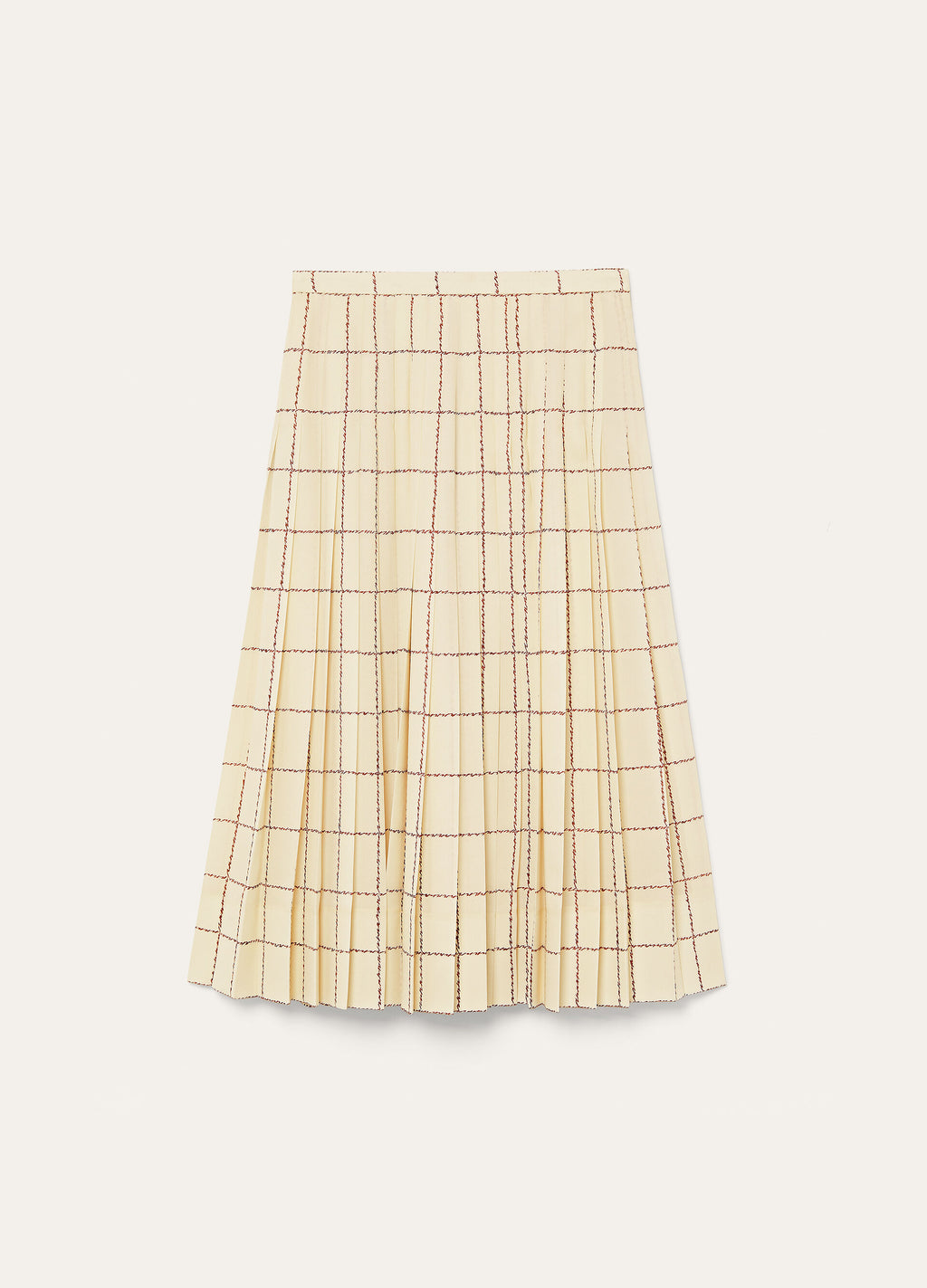 Clea Skirt - Chalk/Pecan Syrup