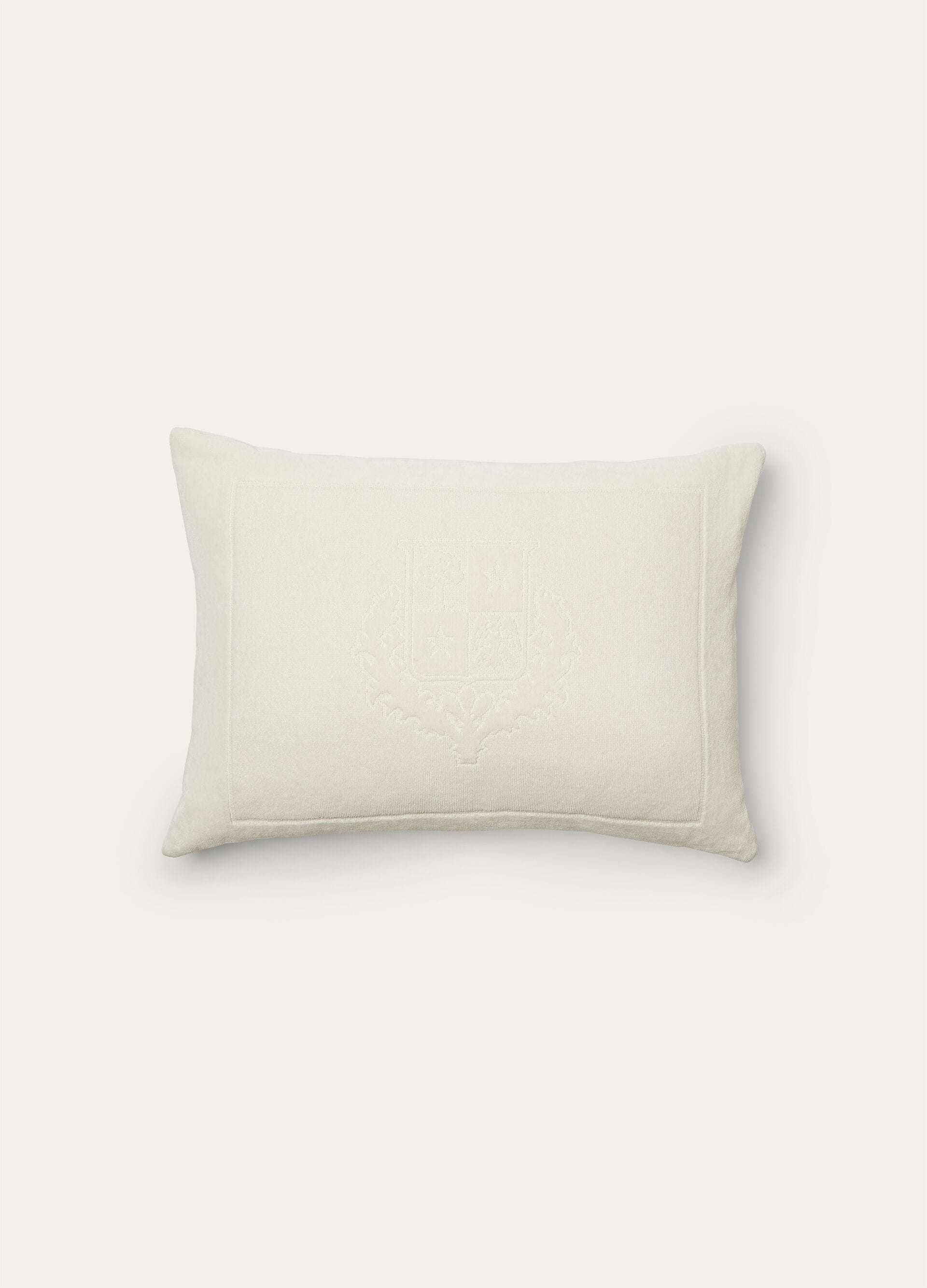 Crest Beach Pillow - Nougat