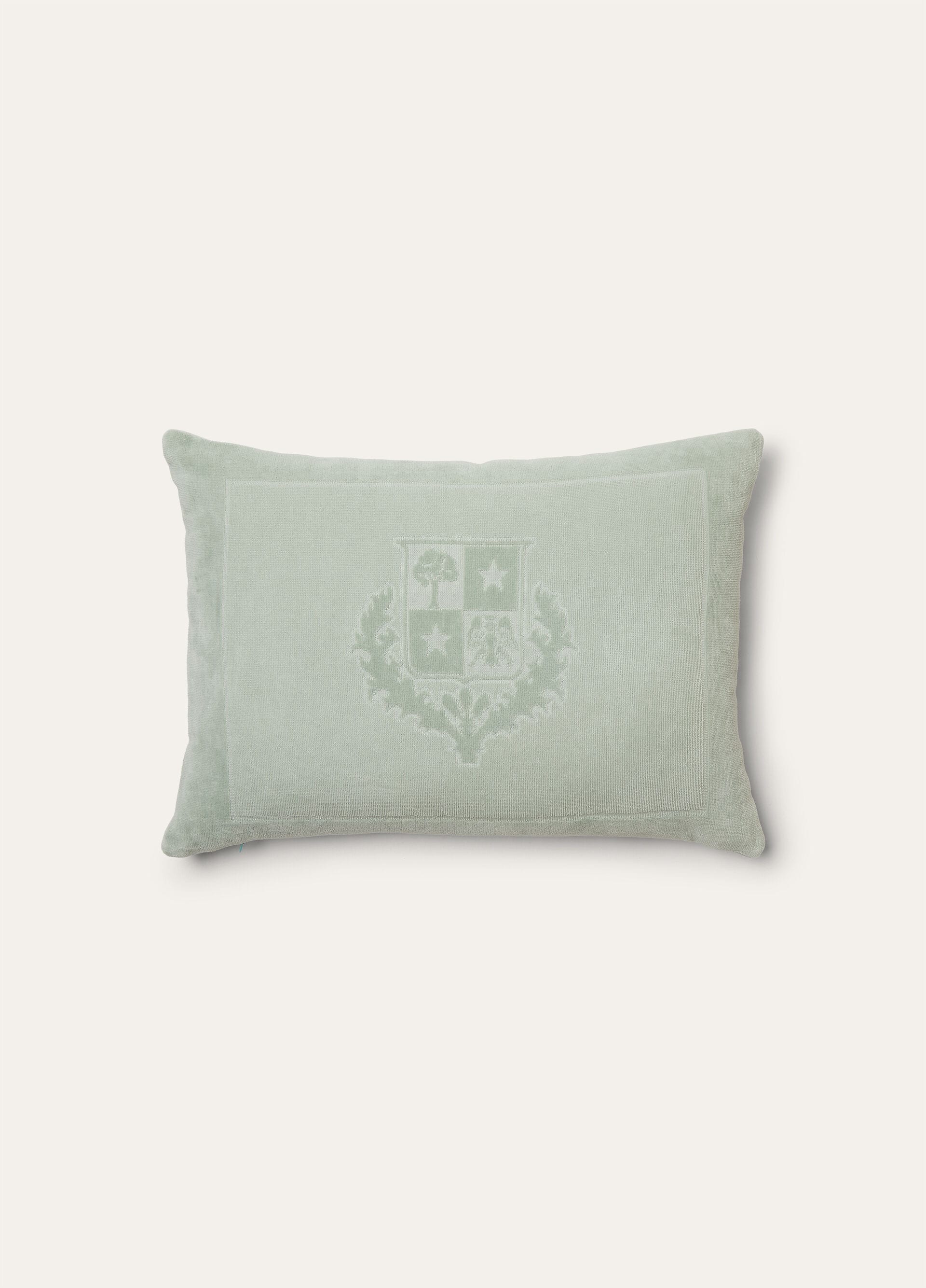 Crest Beach Pillow - Pale Mint