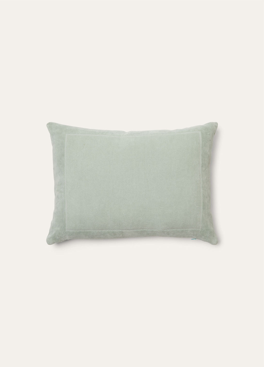 Crest Beach Pillow - Pale Mint