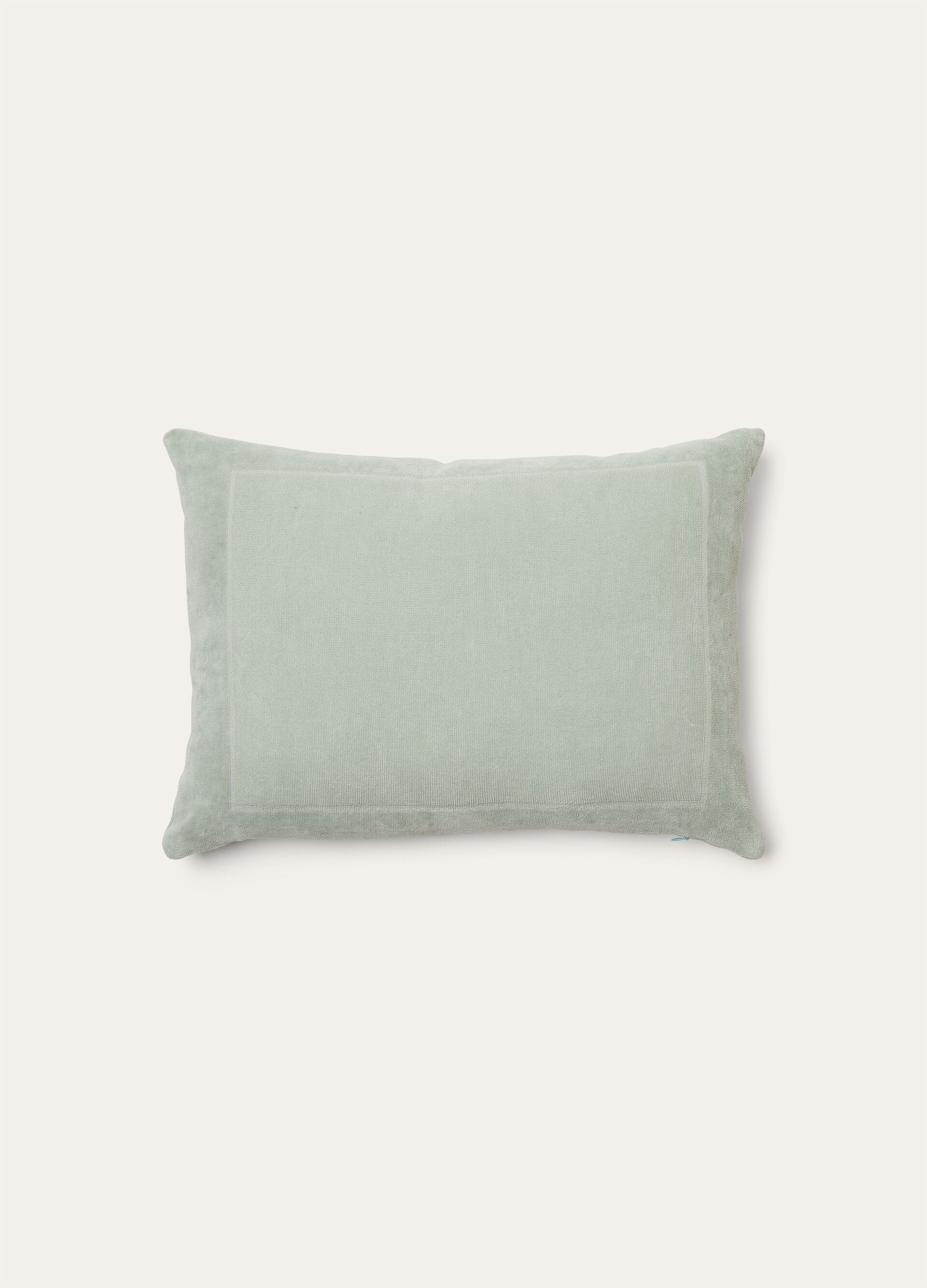 Crest Beach Pillow - Pale Mint