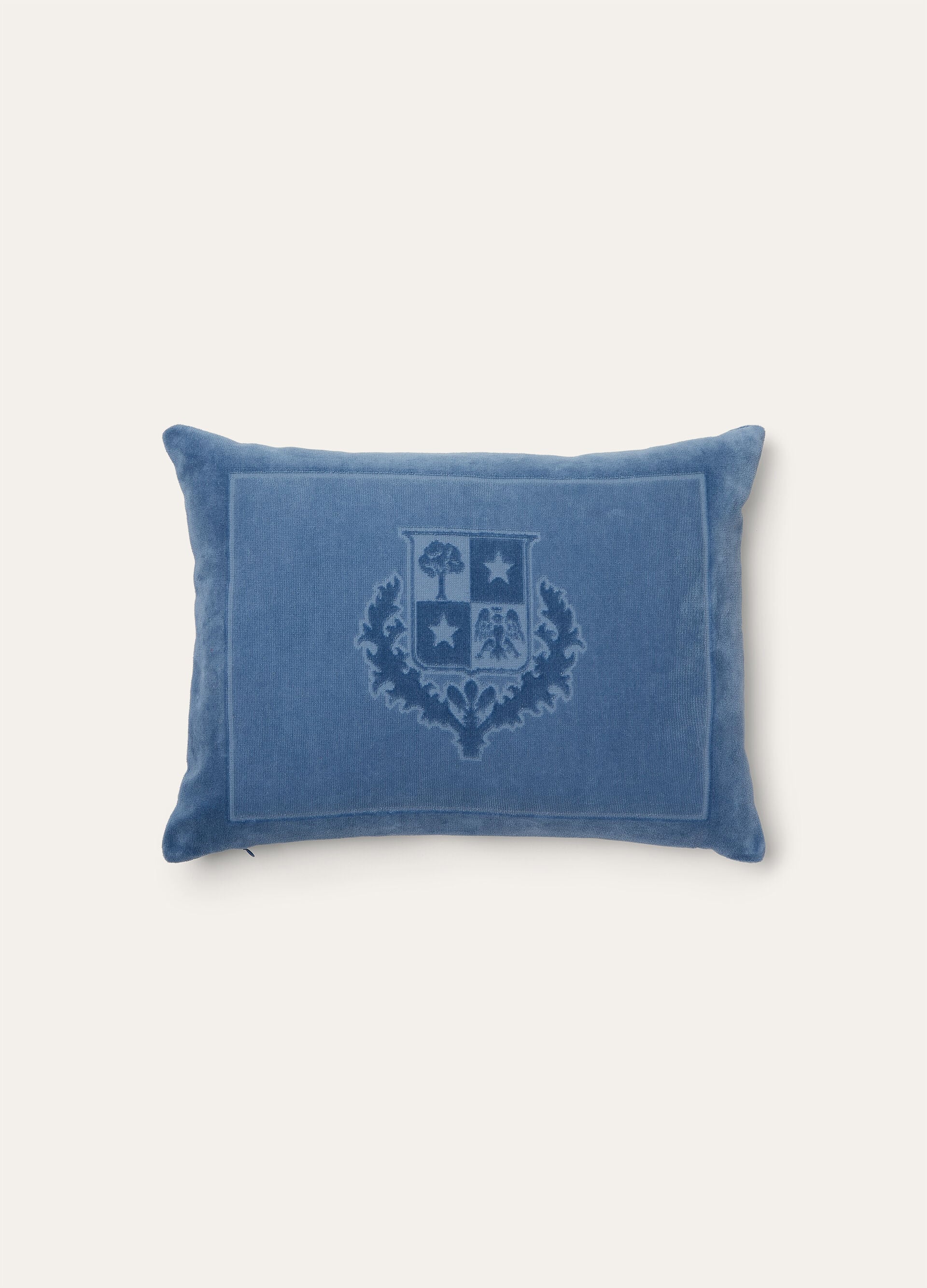 Crest Beach Pillow - Deep Lagoon Water