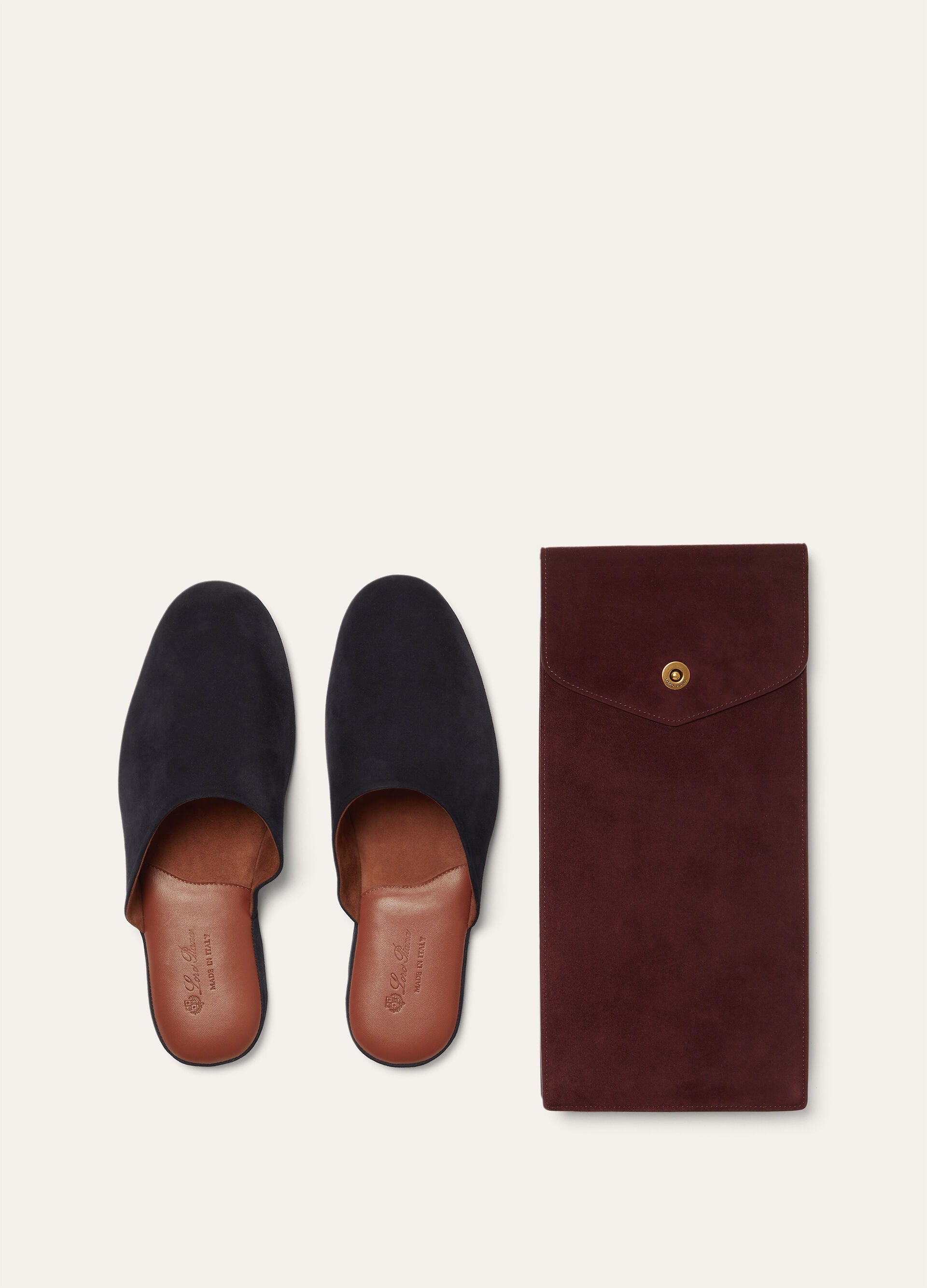 Marcel Walk Slipper - Navy Blue