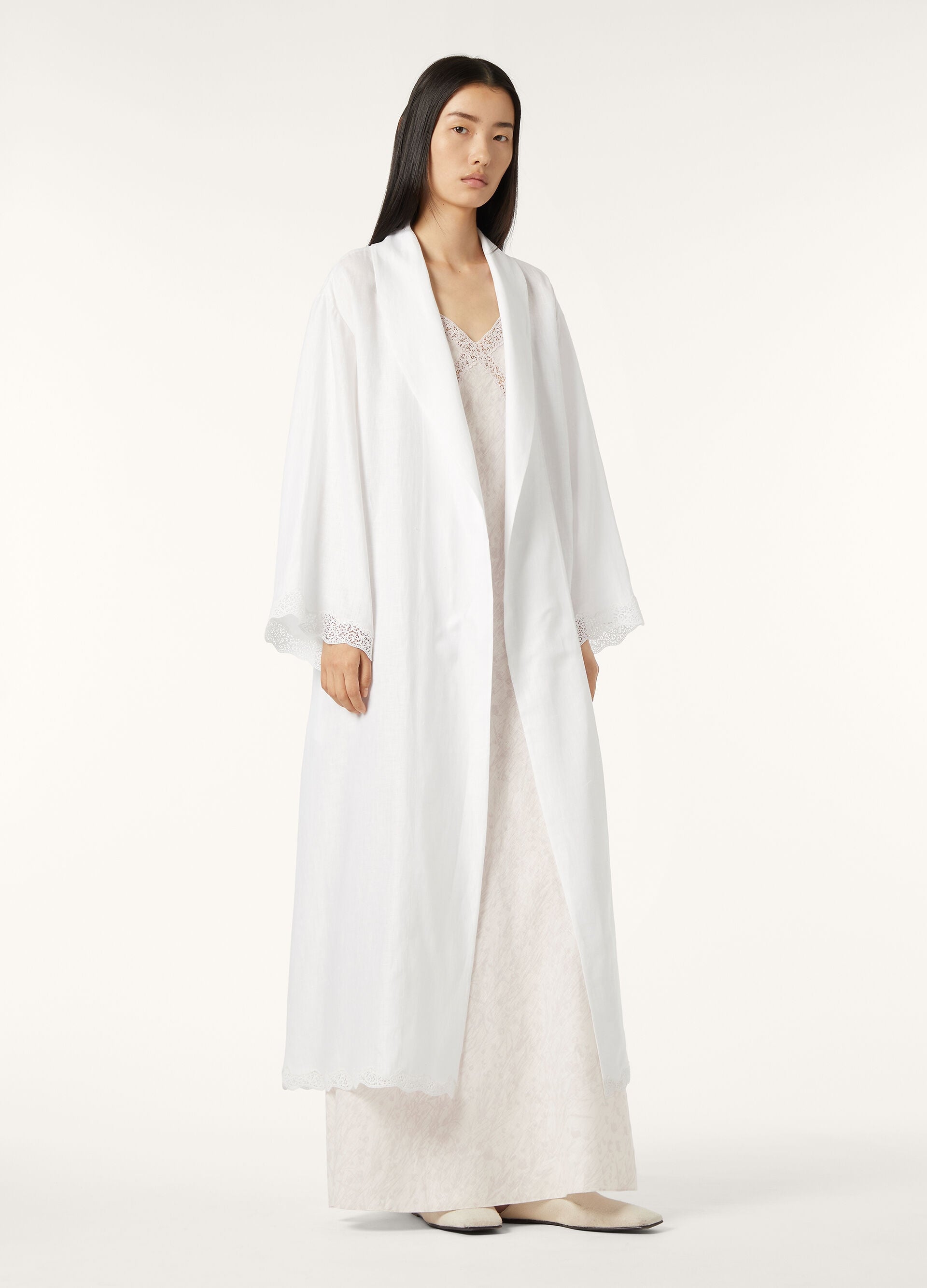 Braxton Robe - White