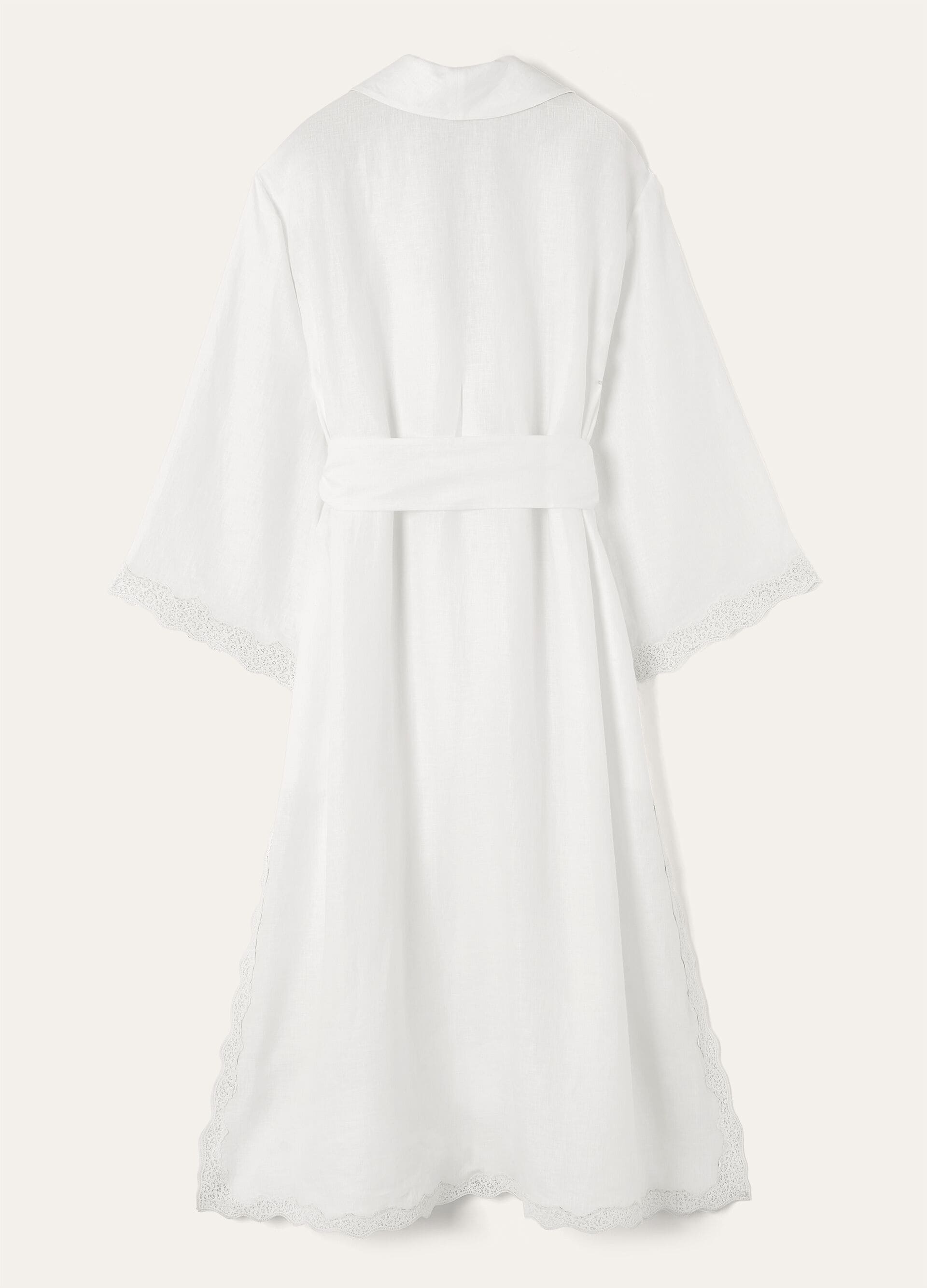 Braxton Robe - White