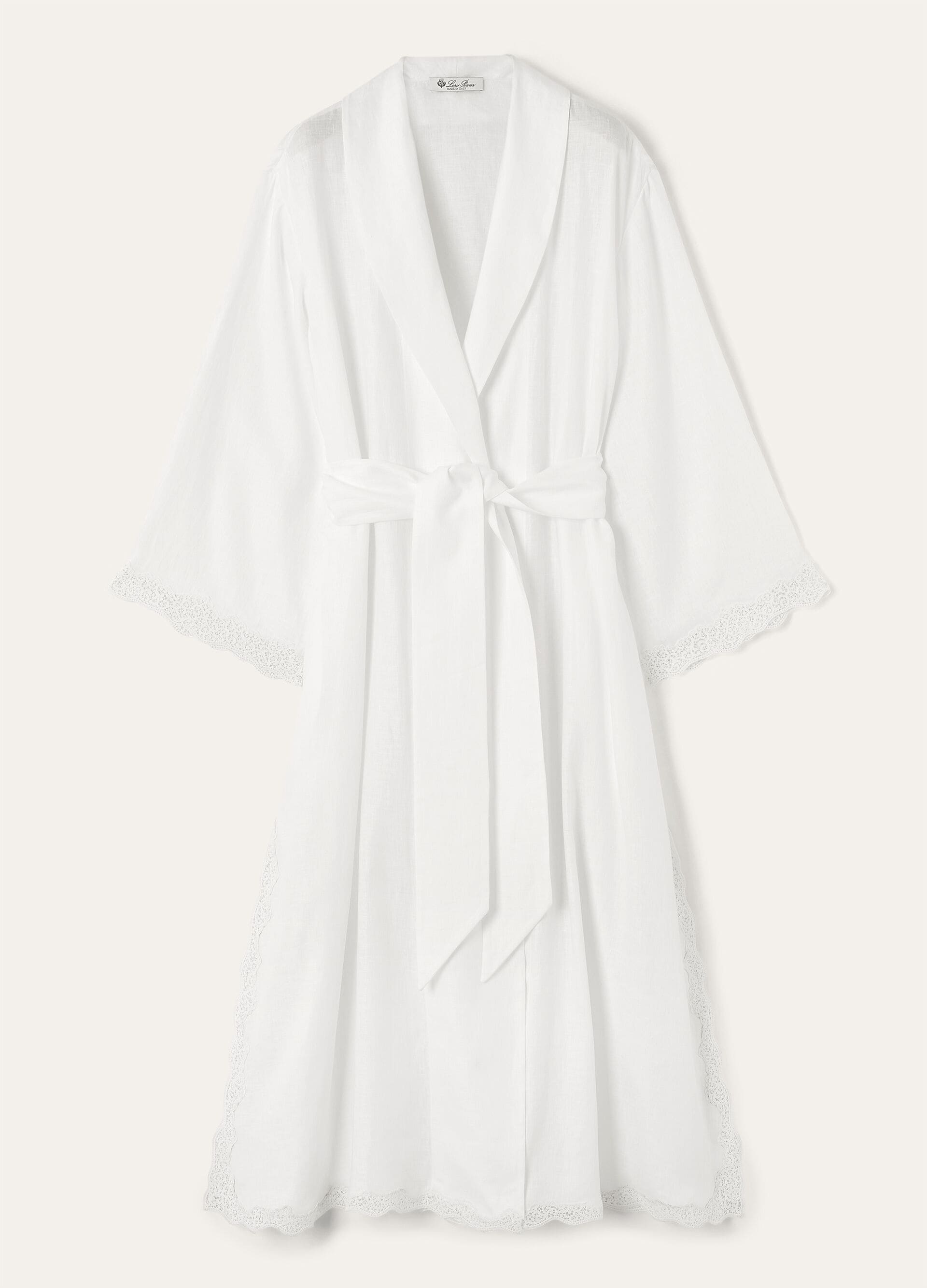 Braxton Robe - White