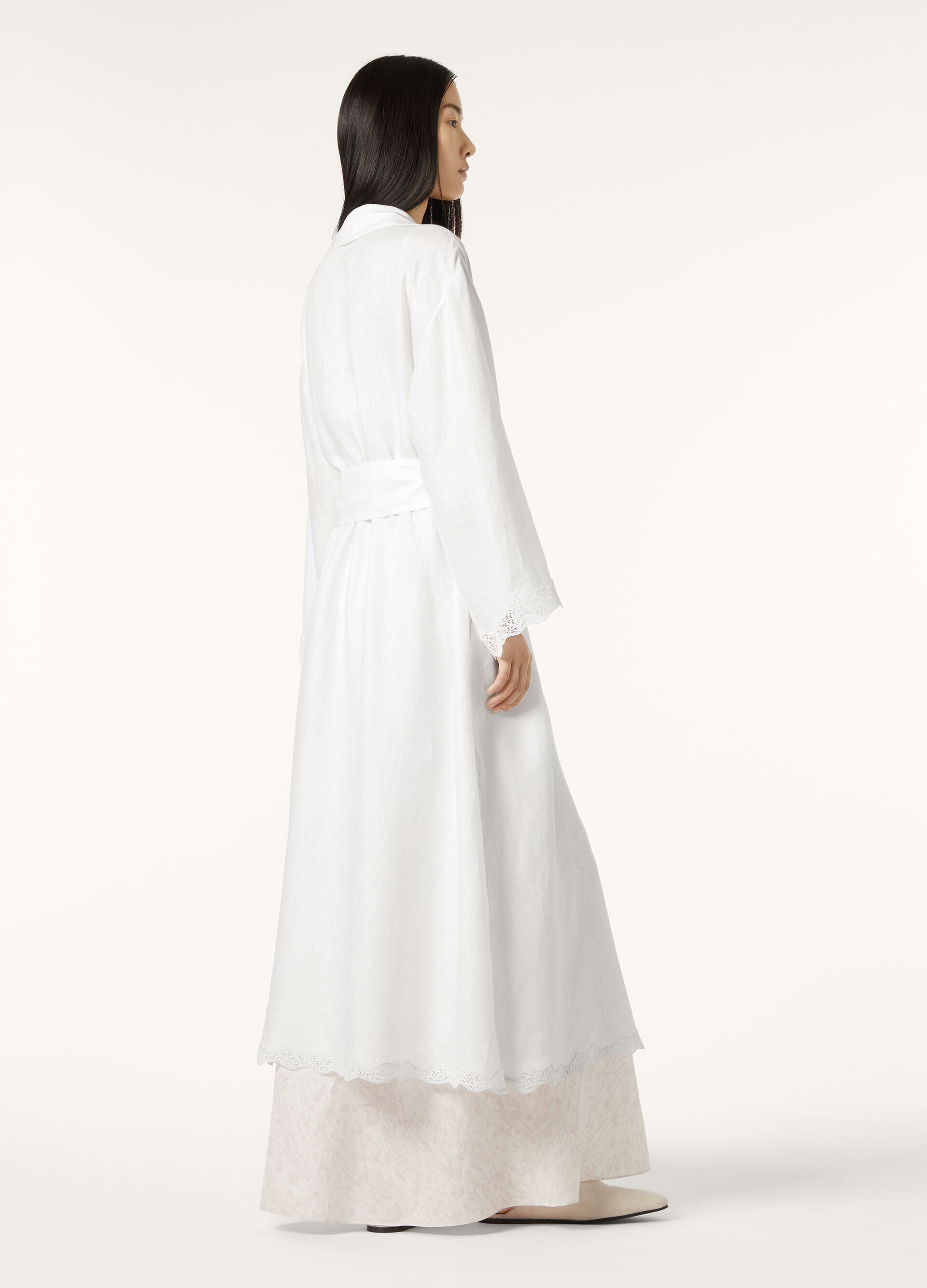 Braxton Robe - White