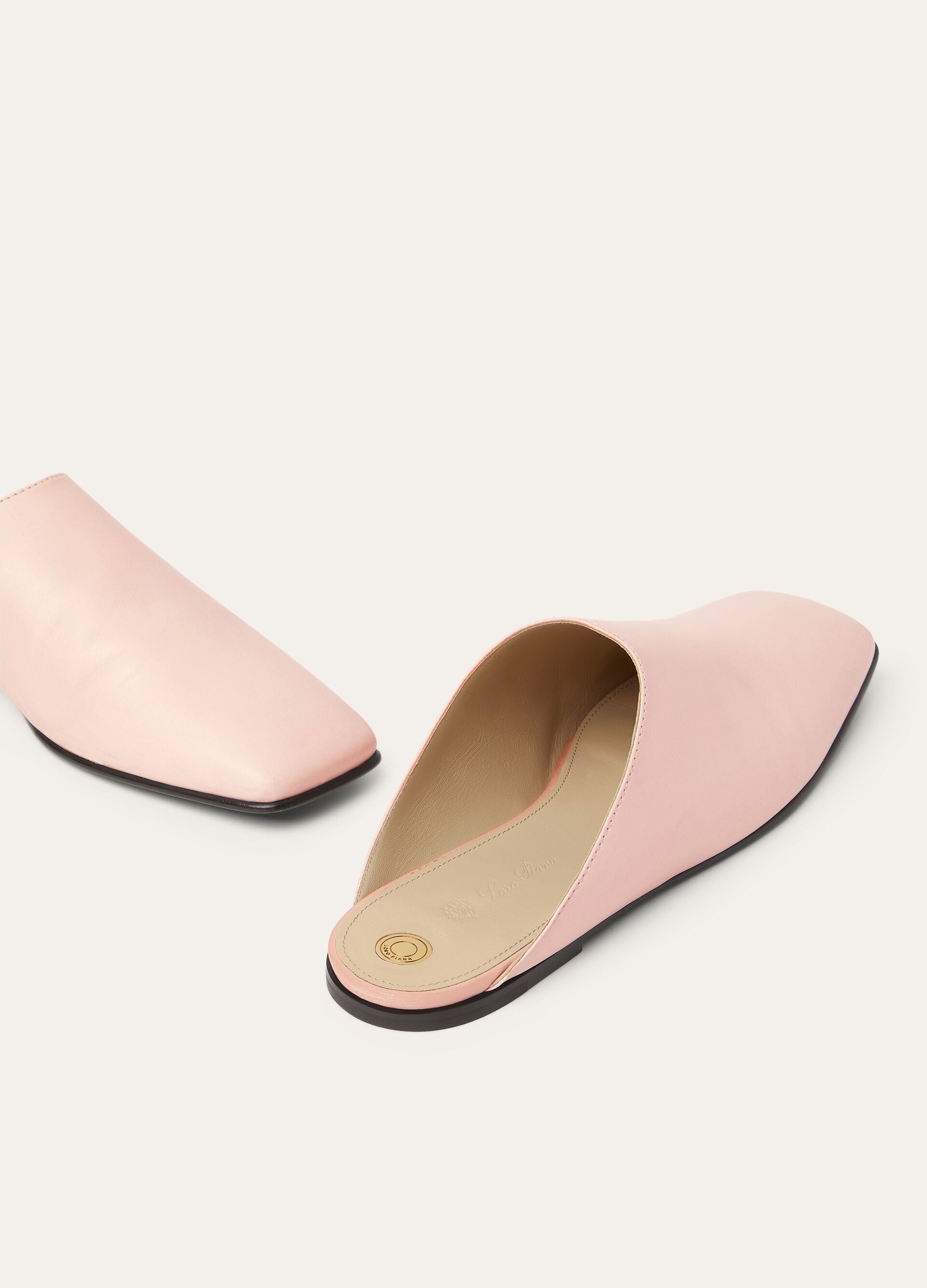 Alba Flat Mule - Fluffy Pink