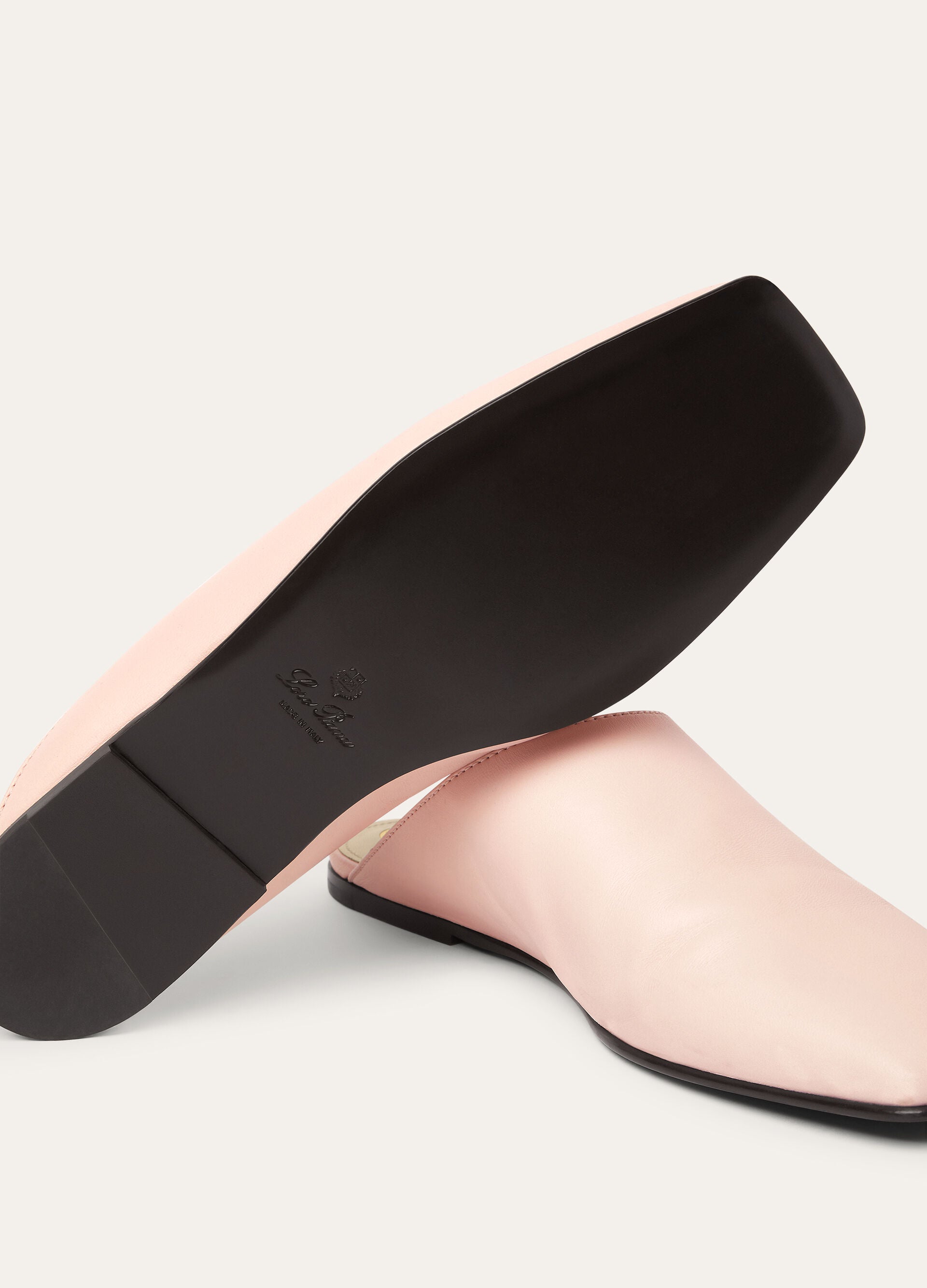 Alba Flat Mule - Fluffy Pink