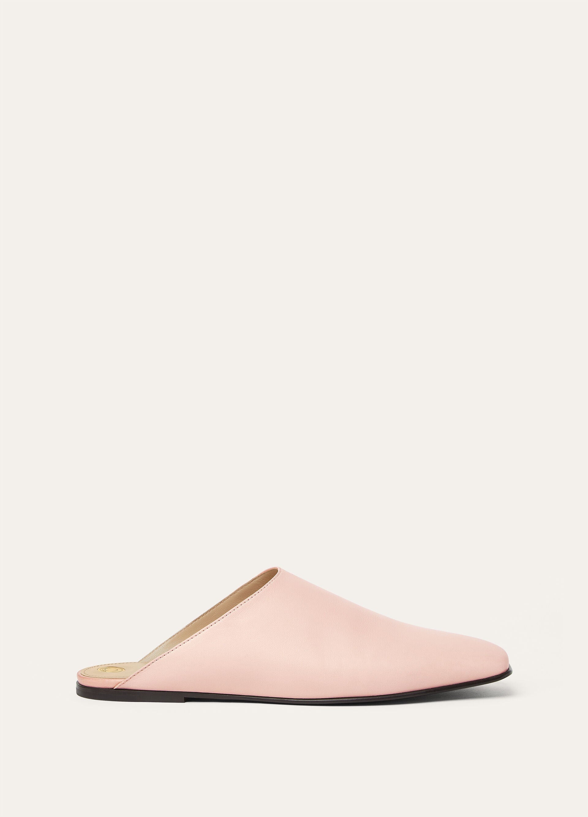 Alba Flat Mule - Fluffy Pink
