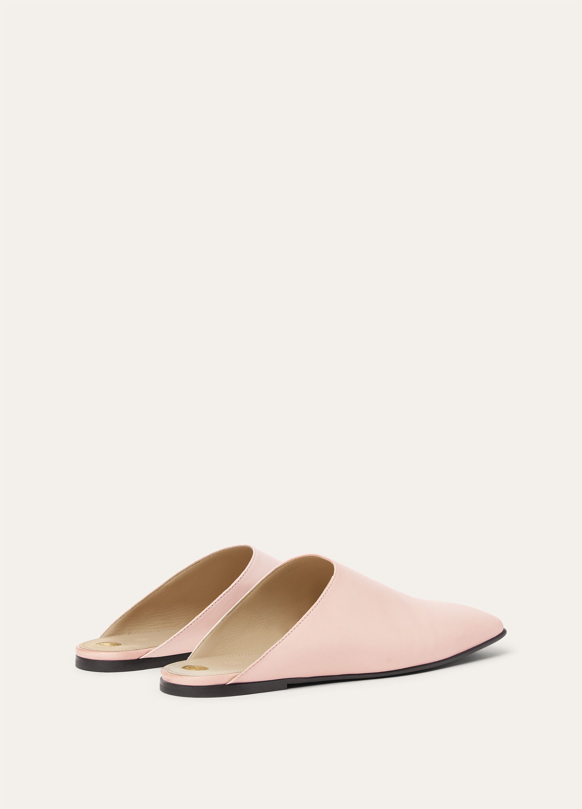 Alba Flat Mule - Fluffy Pink