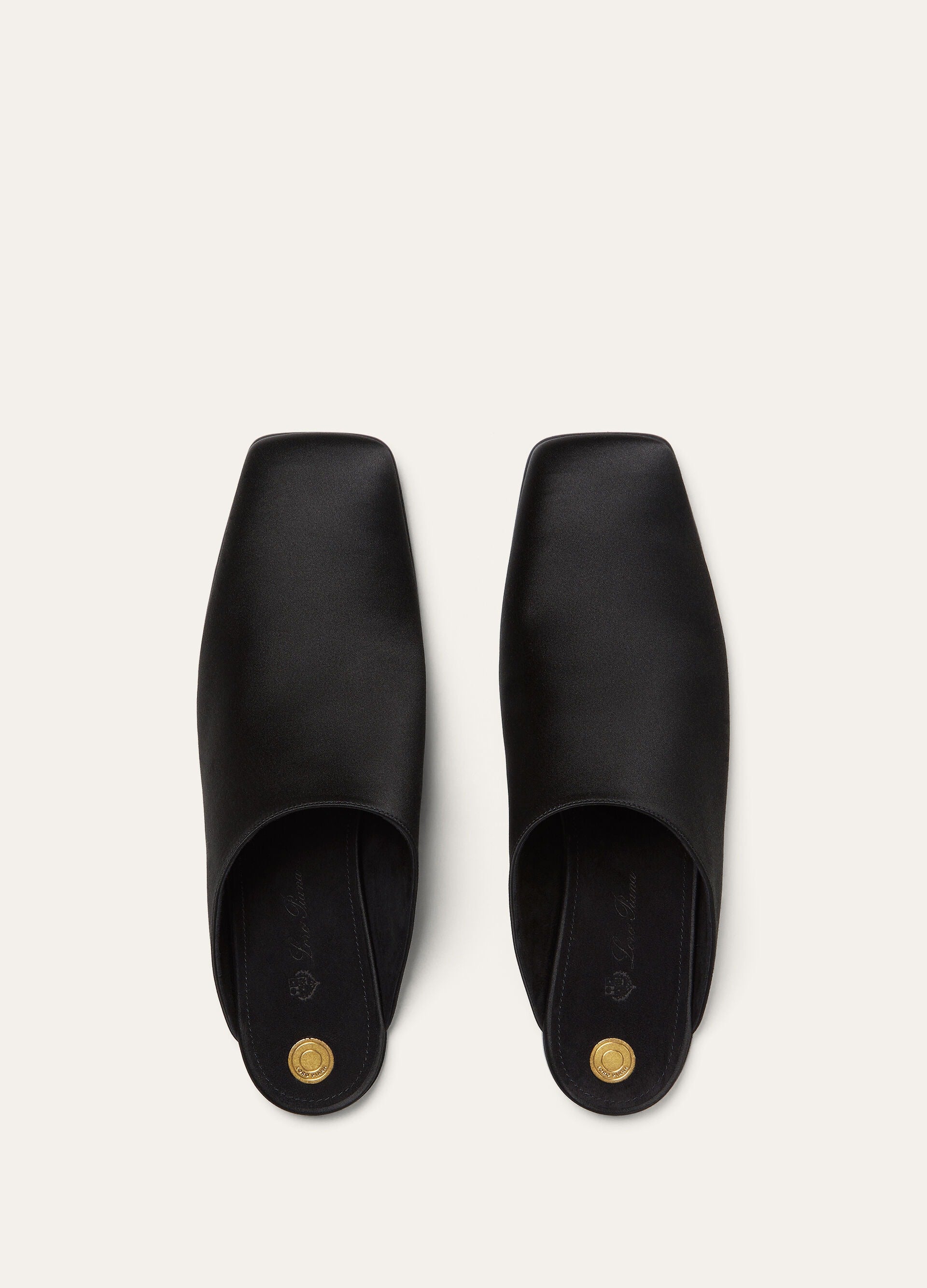 Alba Flat Mule - Black