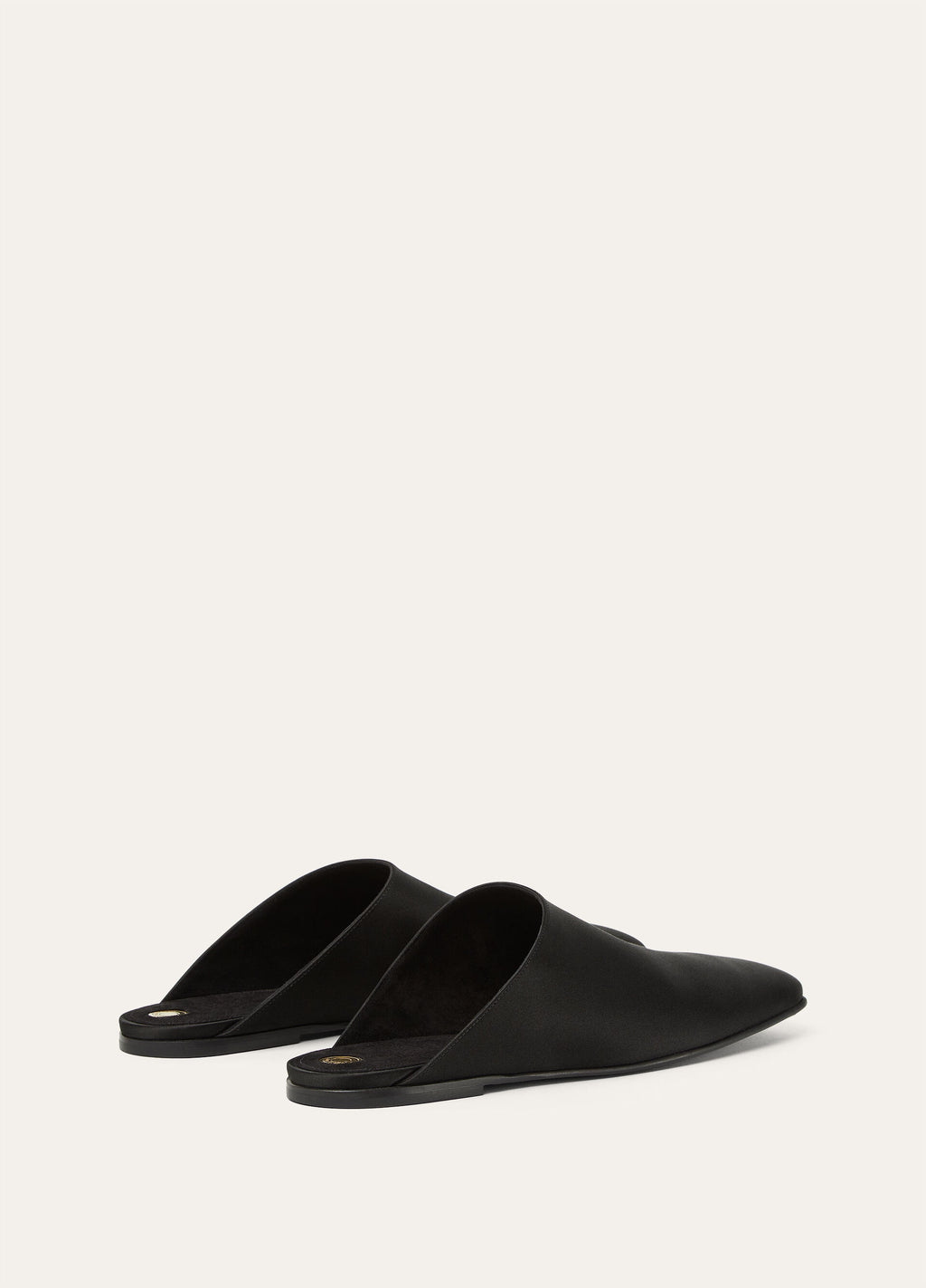 Alba Flat Mule - Black