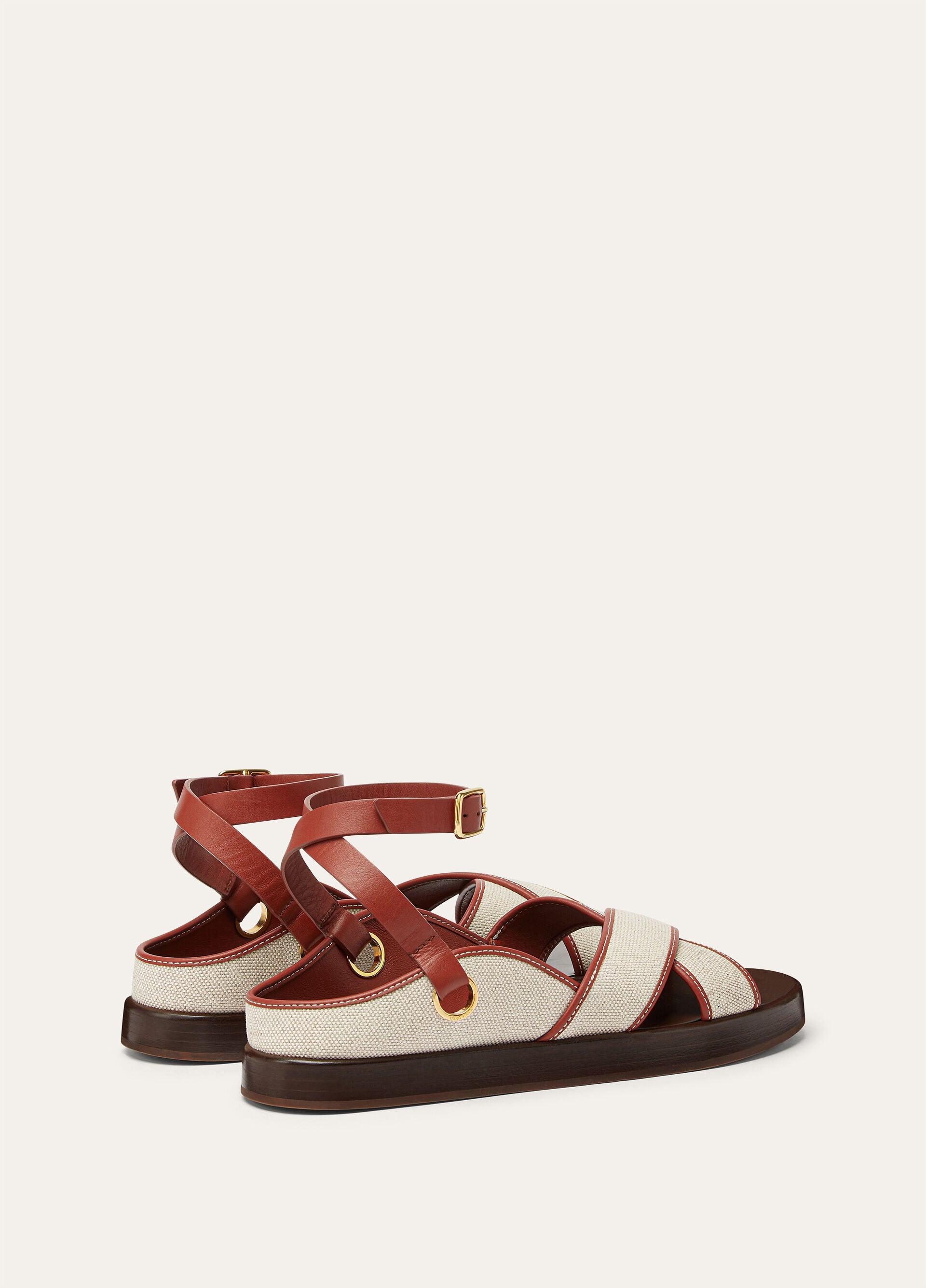 Leo Sandal - Natural/Deep Kummel