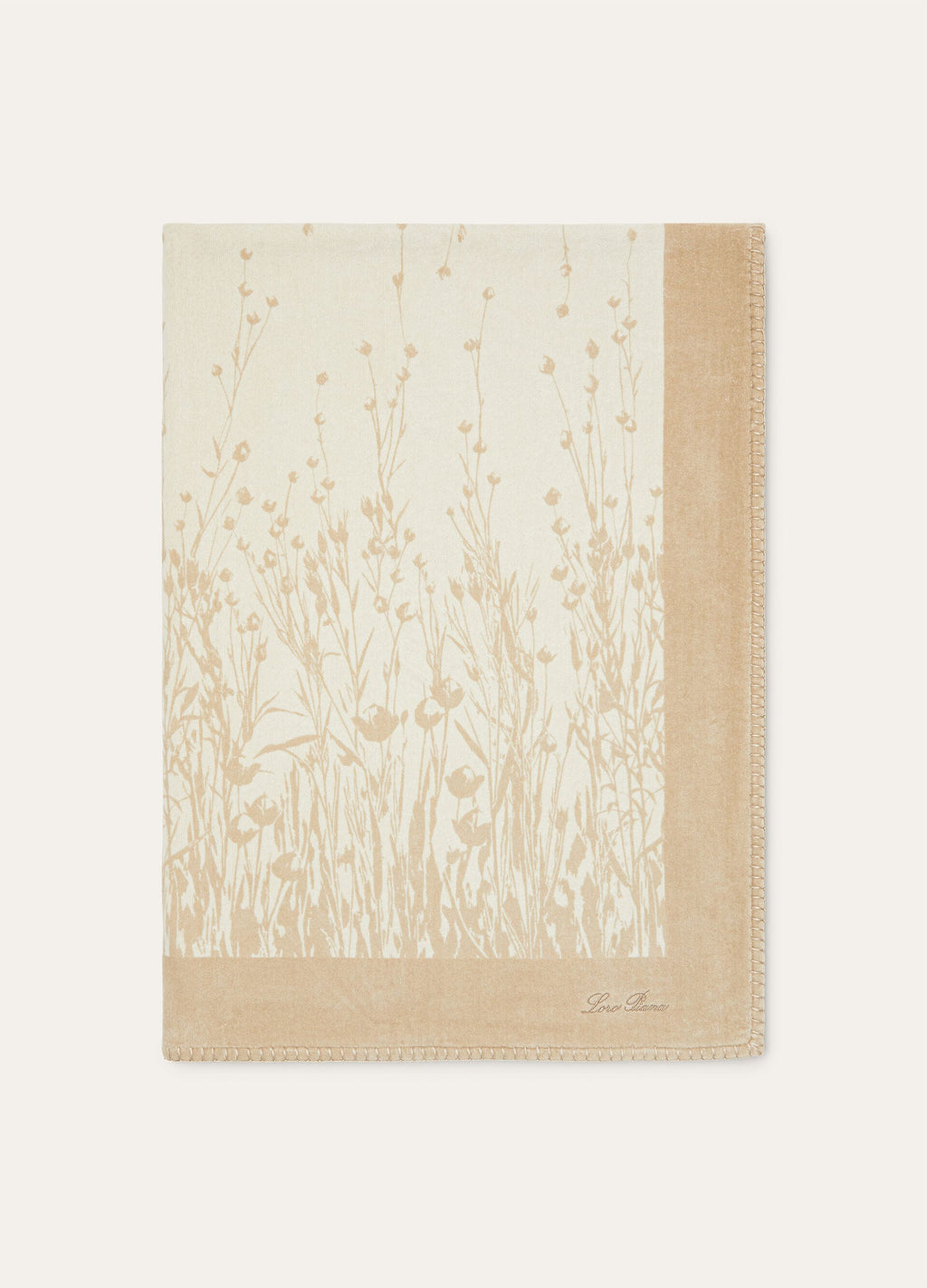 Campo di Lino Beach Towel - Shaded White/Zen