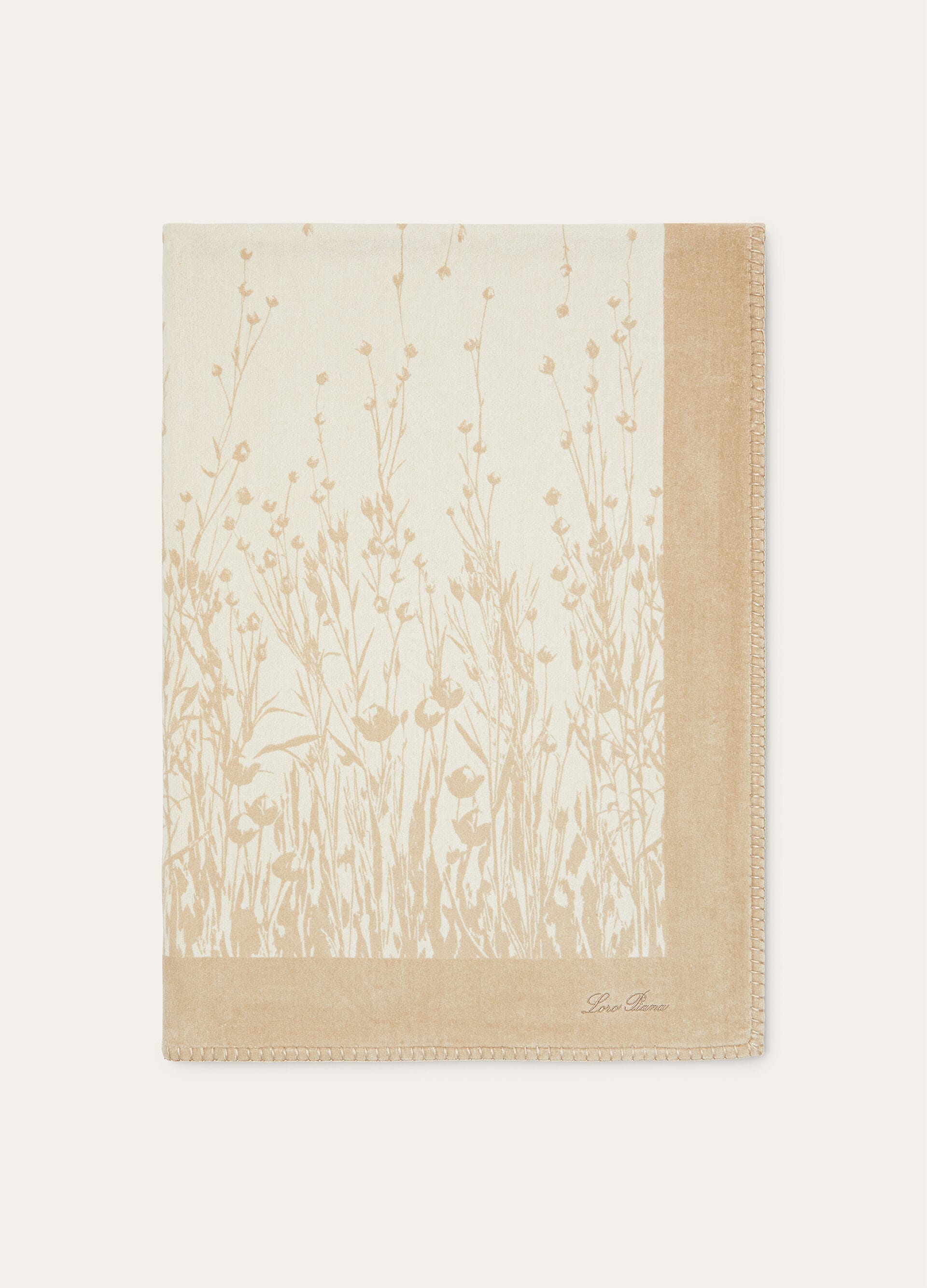 Campo di Lino Beach Towel - Shaded White/Zen