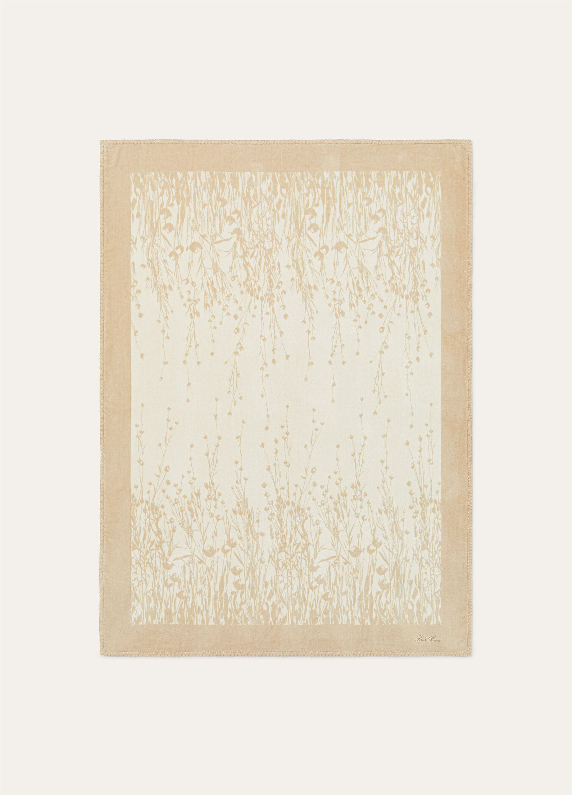 Campo di Lino Beach Towel - Shaded White/Zen