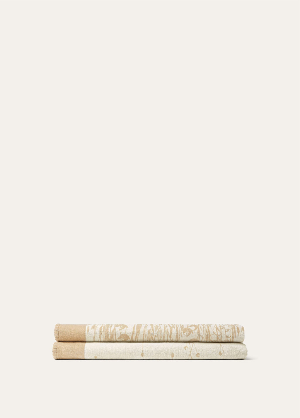 Campo di Lino Beach Towel - Shaded White/Zen