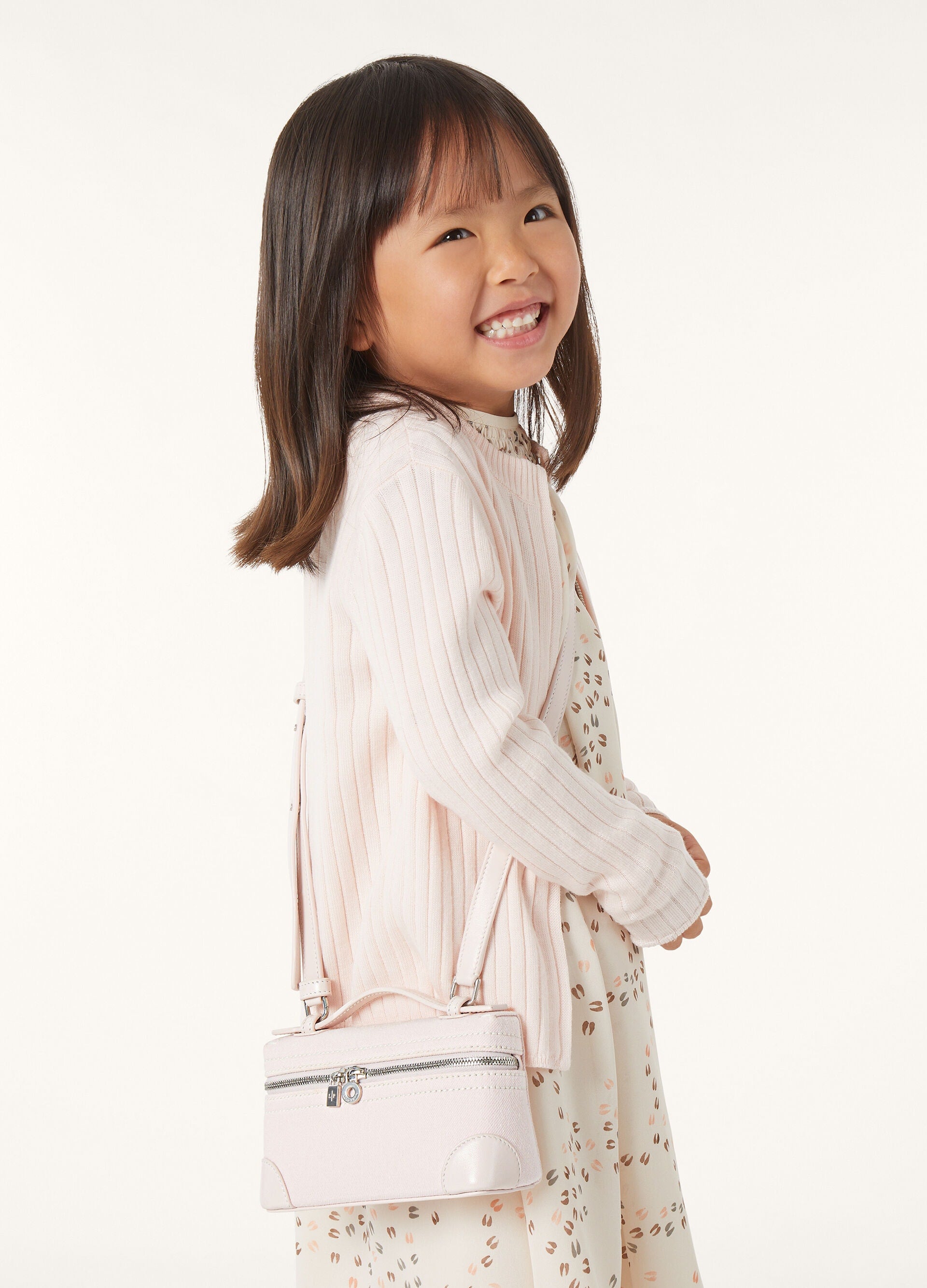 Kid's Extra Pocket L16 - Pink/Whisper Pink/Antique Silver