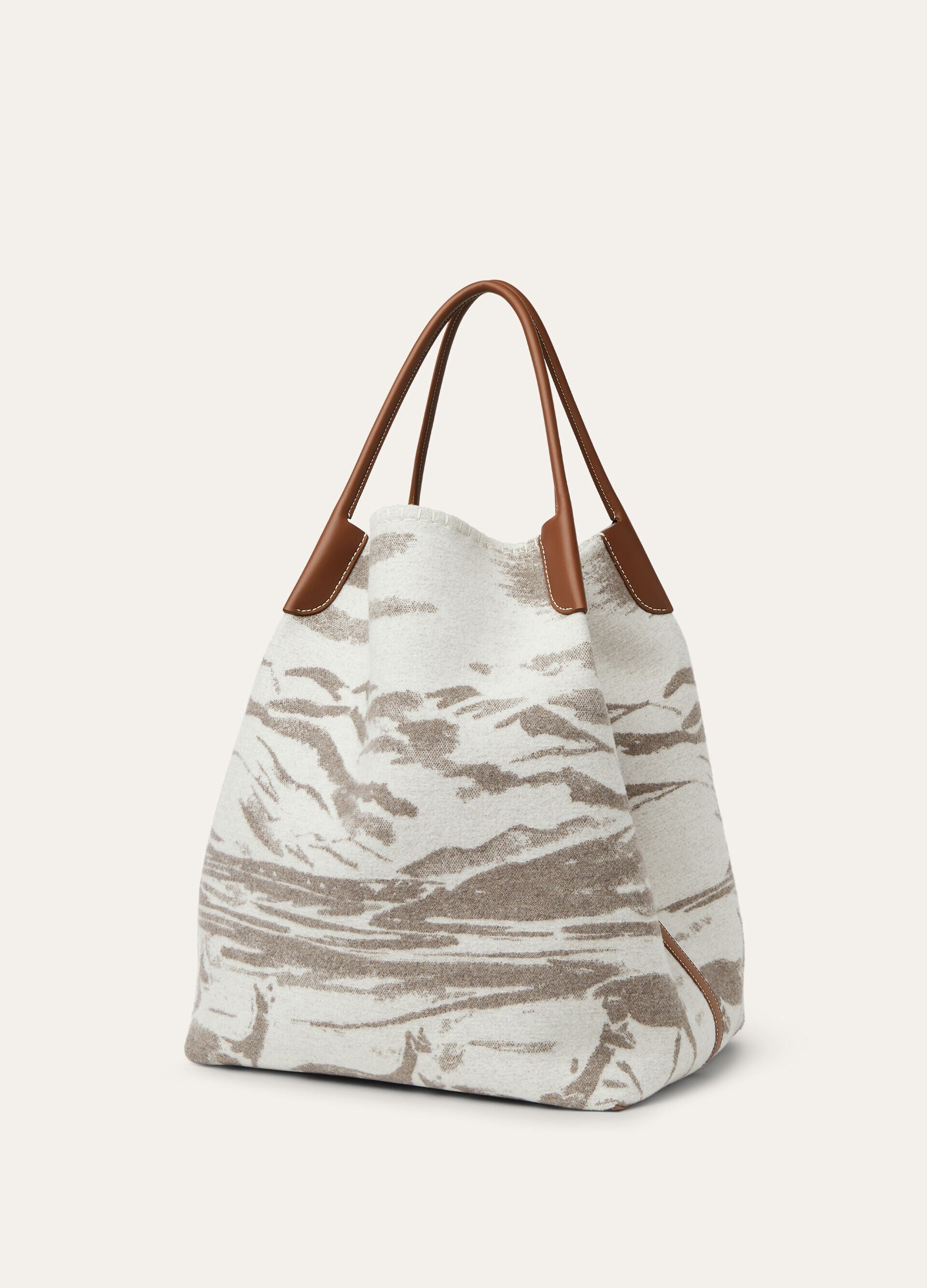 Extra Large Bale Hobo Bag - Misty Grey/Winter Gravel/Mole/Sun Gold