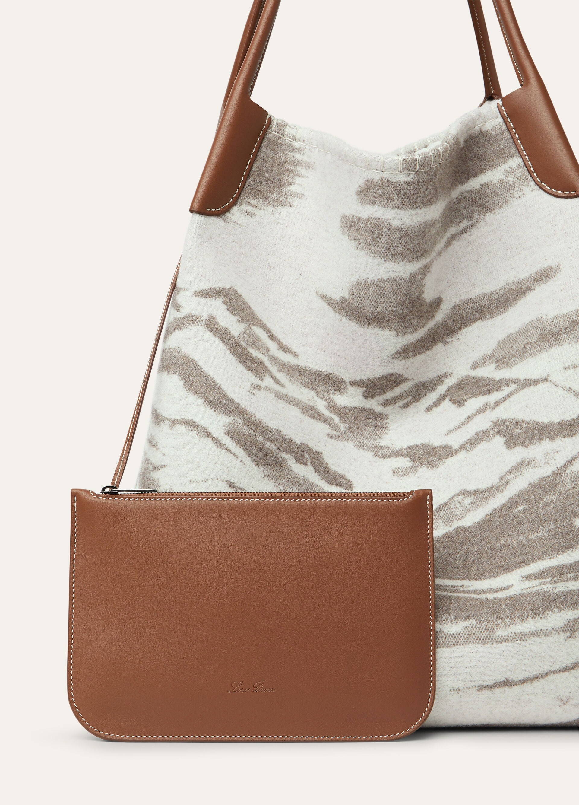 Extra Large Bale Hobo Bag - Misty Grey/Winter Gravel/Mole/Sun Gold