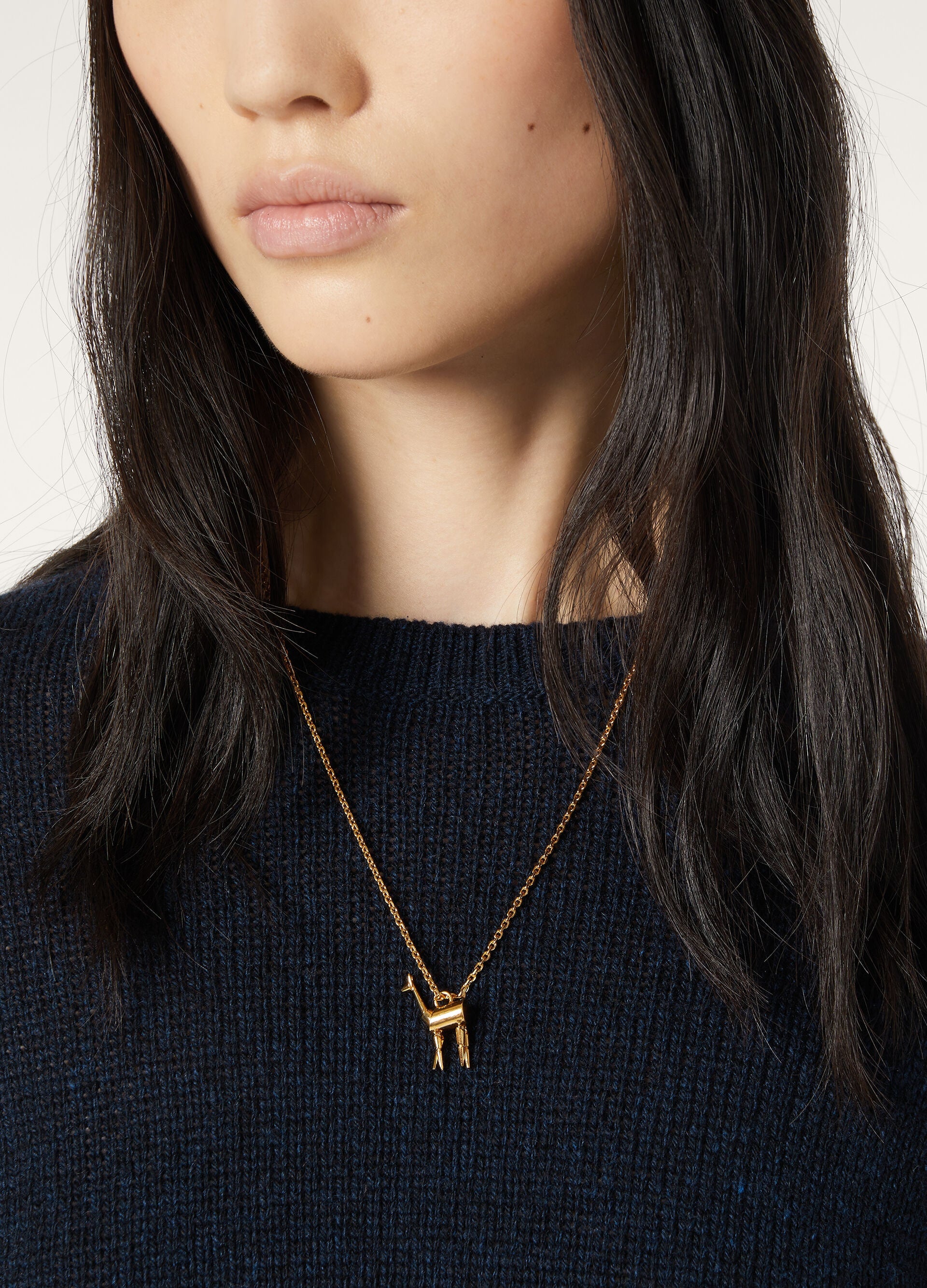 Vicuna Necklace - Jewel Sun Gold