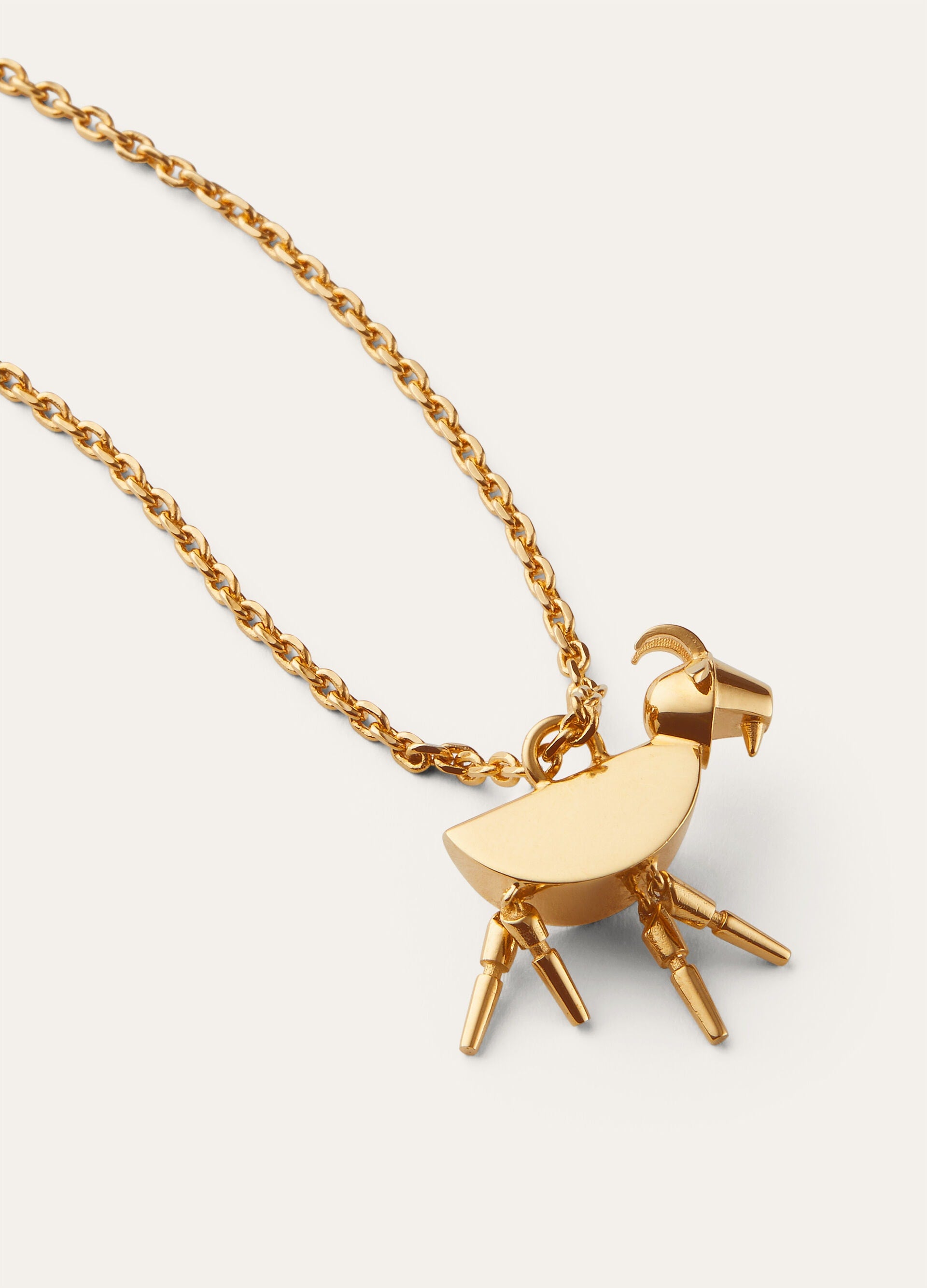 Baby Goat Necklace - Jewel Sun Gold