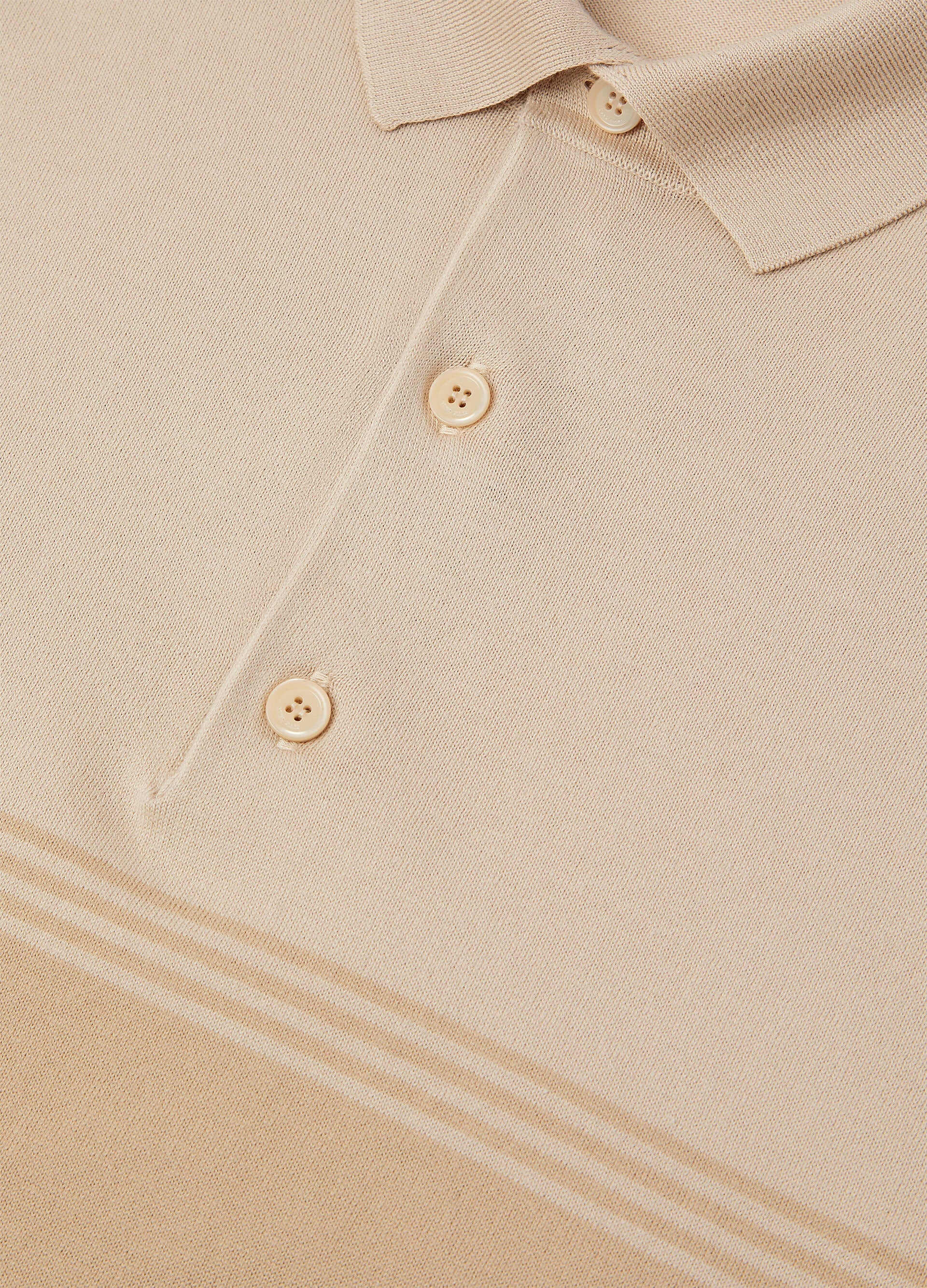 St. Andrews Polo Sweater - Hazy Silver/Feather Gray